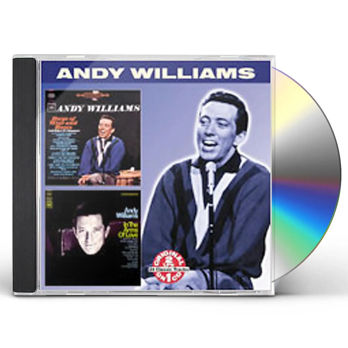 Andy Williams DAYS OF WINE & ROSES / IN THE ARMS OF LOVE CD
