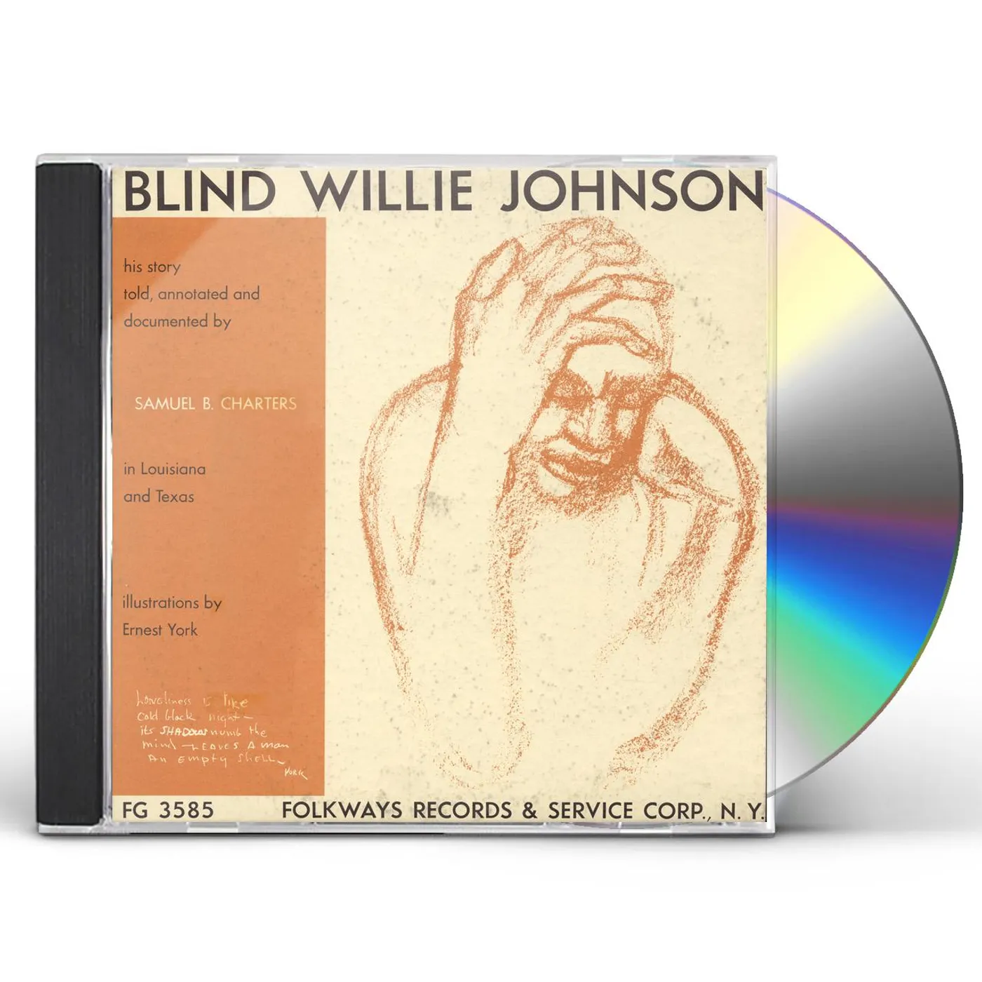 Blind Willie Johnson HIS STORY TOLD ANNOTATED AND DOCUMENTED CD