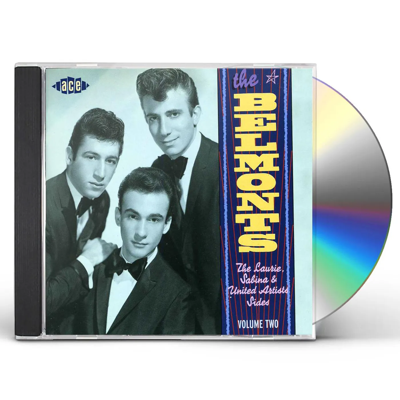 The Belmonts LAURIE SABINA & UNITED ARTISTS SIDES 2 CD