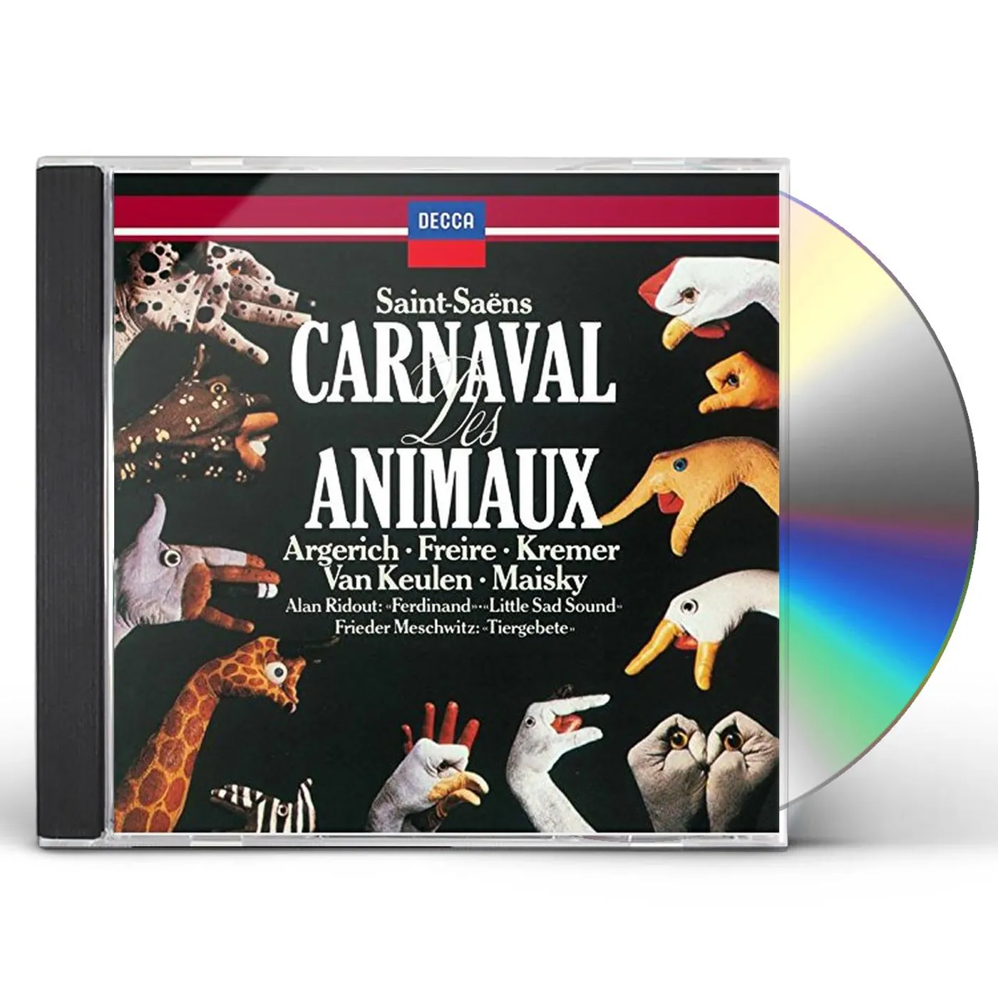 Martha Argerich SAINT-SAENS: LE CARNAVAL DES ANIMAUX CD