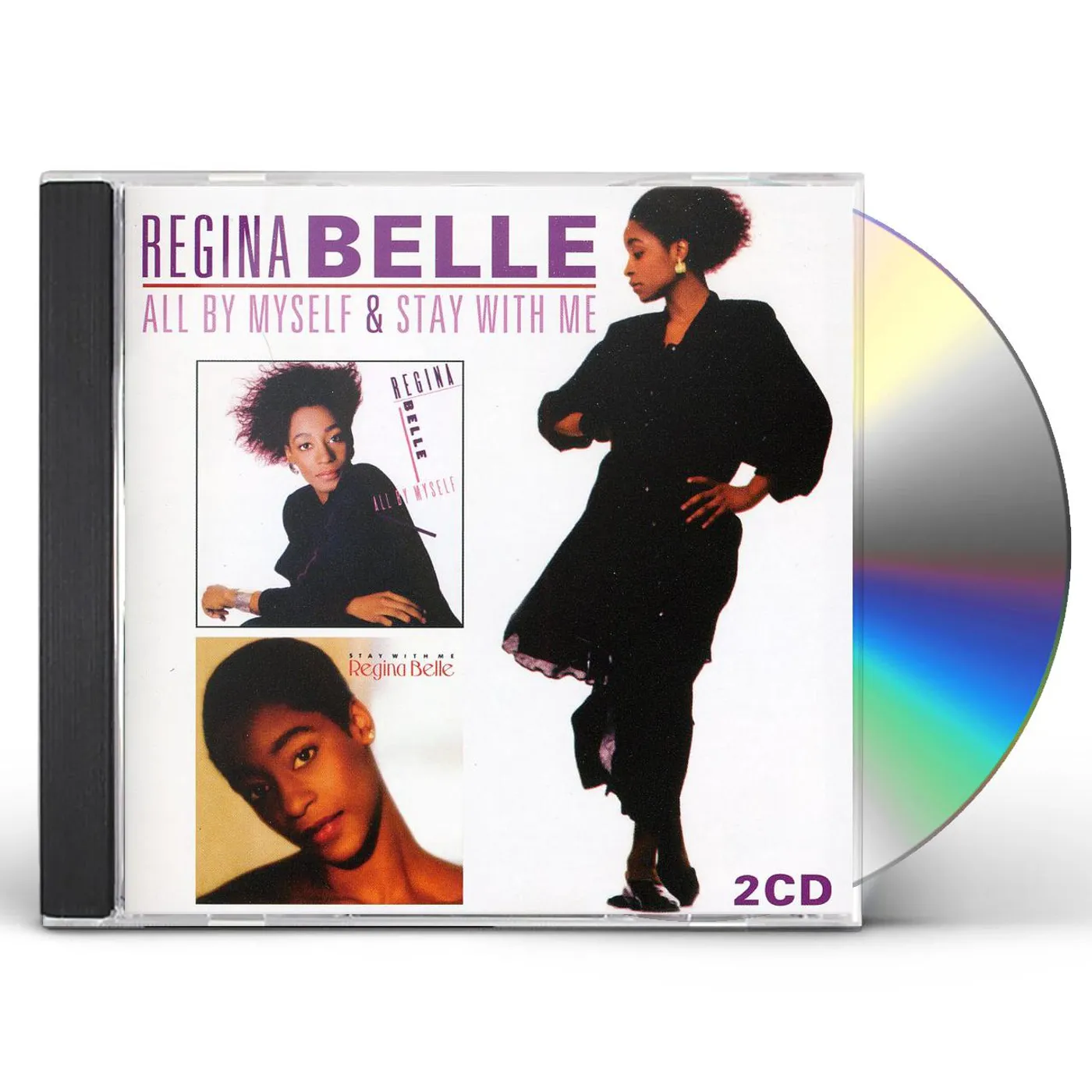 Regina Belle ALL BY MYSELF / STAY WITH ME CD