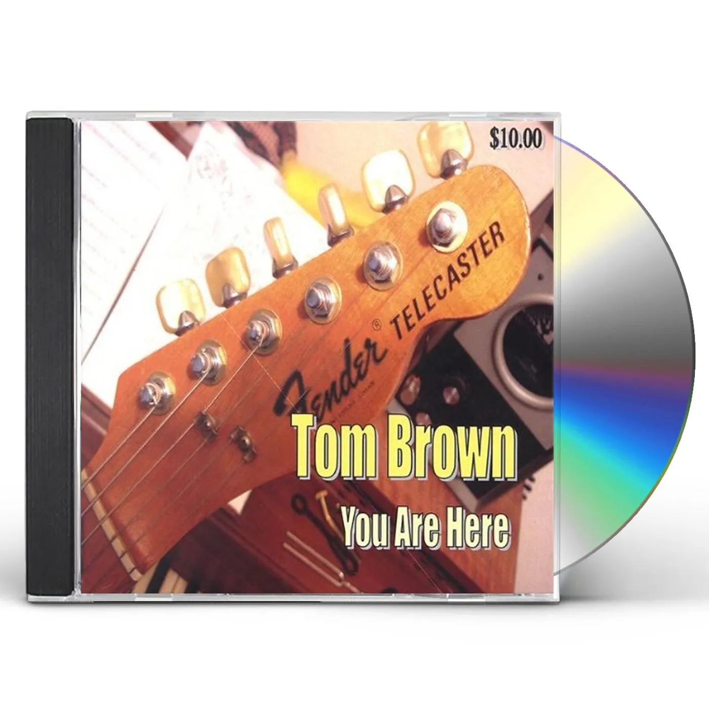 Tom Brown YOU ARE HERE CD