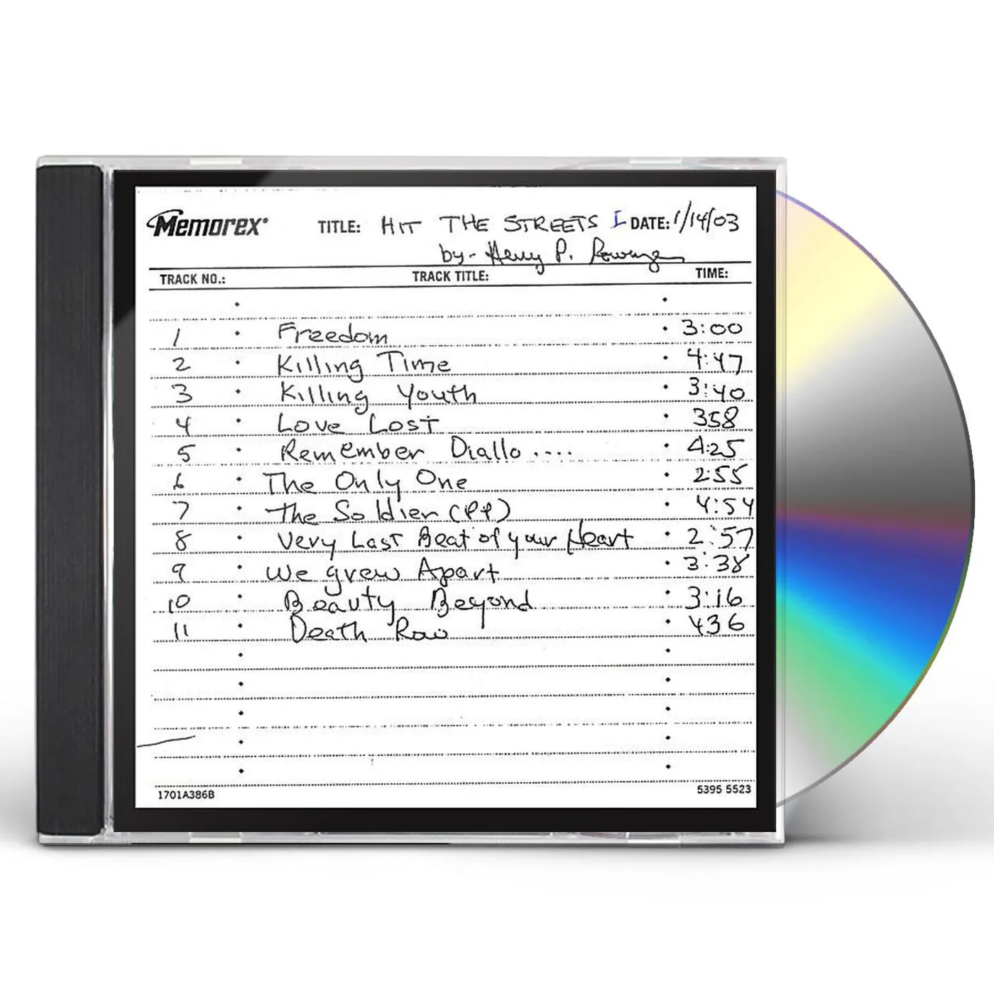 Henry P. Lowinger HIT THE STREETS CD