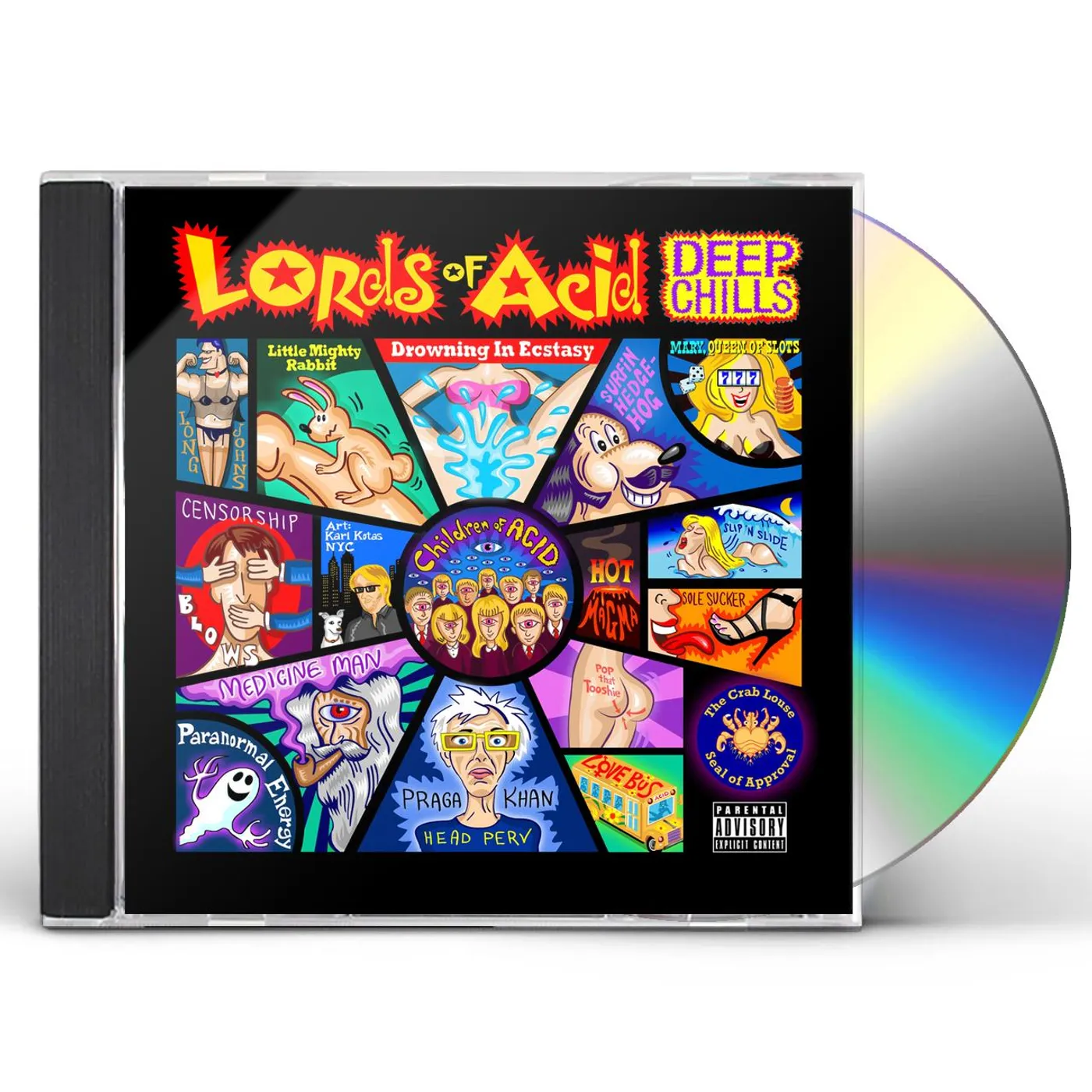 Lords Of Acid DEEP CHILLS CD
