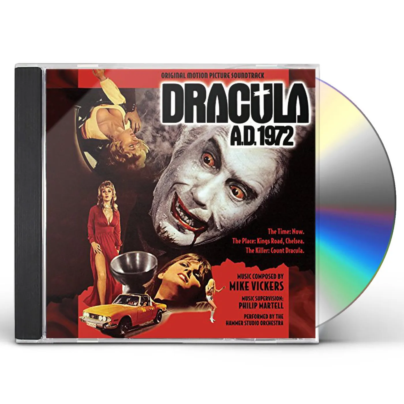 Mike Vickers DRACULA A.D. 1972 - Original Soundtrack CD