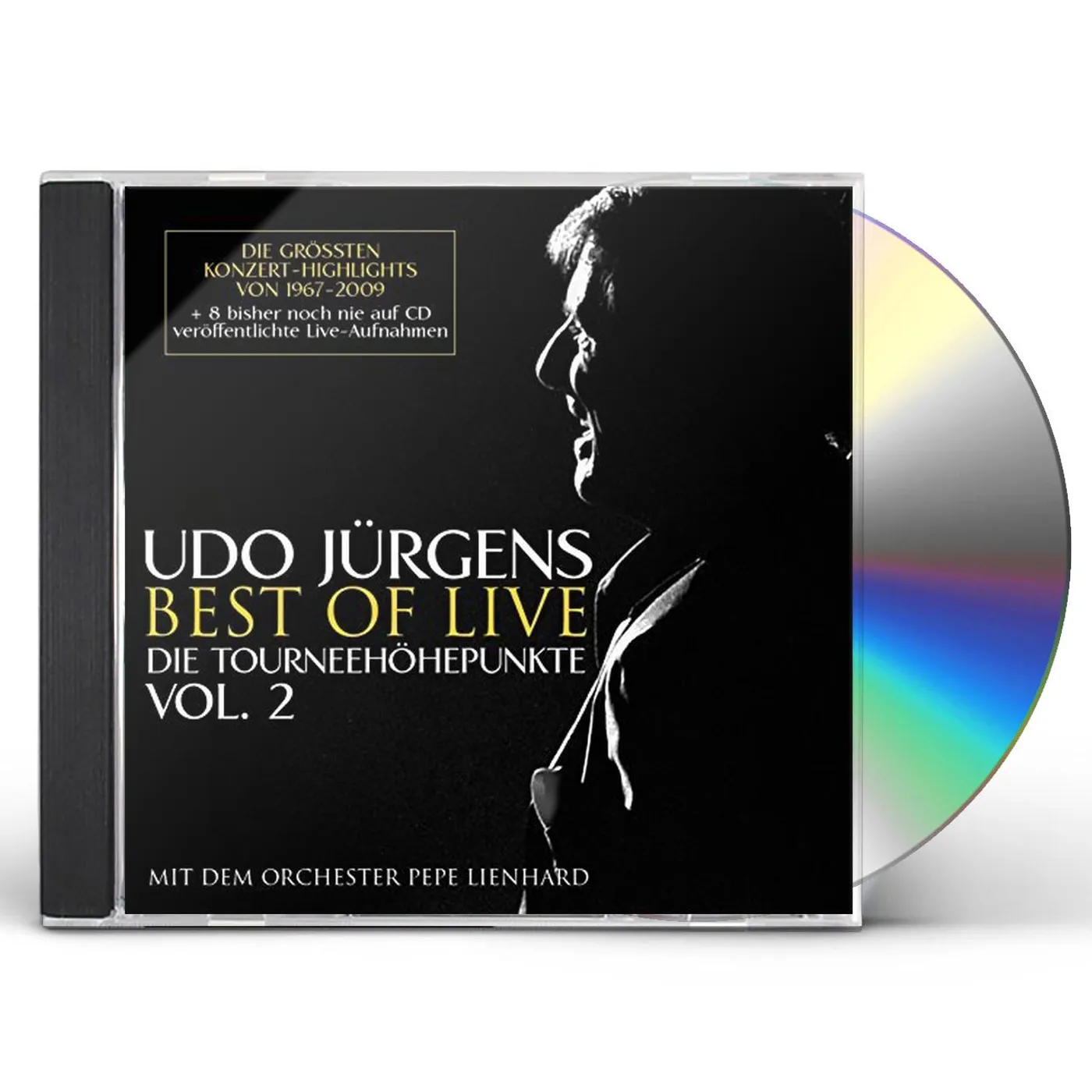 Udo Jurgens BEST OF LIVE: DIE TOURNEEHOHEPUNKTE VOL. 2 CD