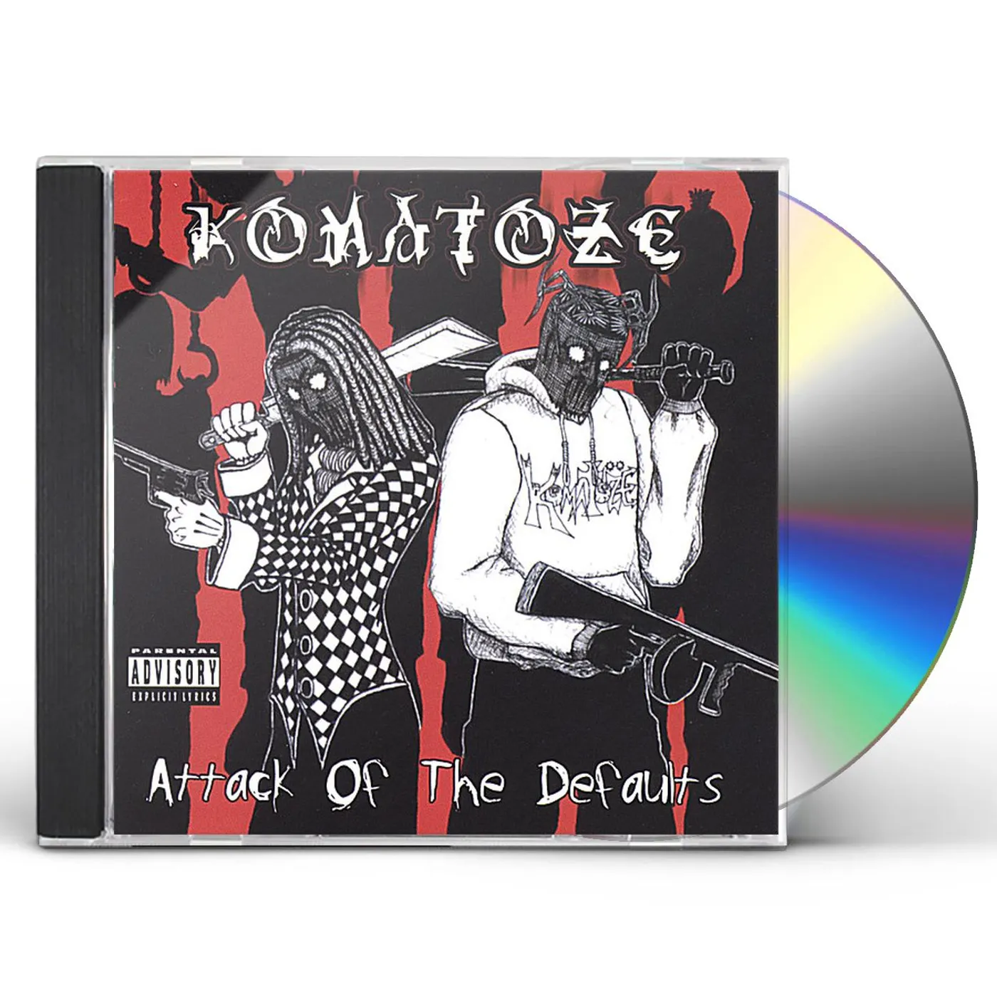 Komatoze ATTACK OF THE DEFAULTS CD