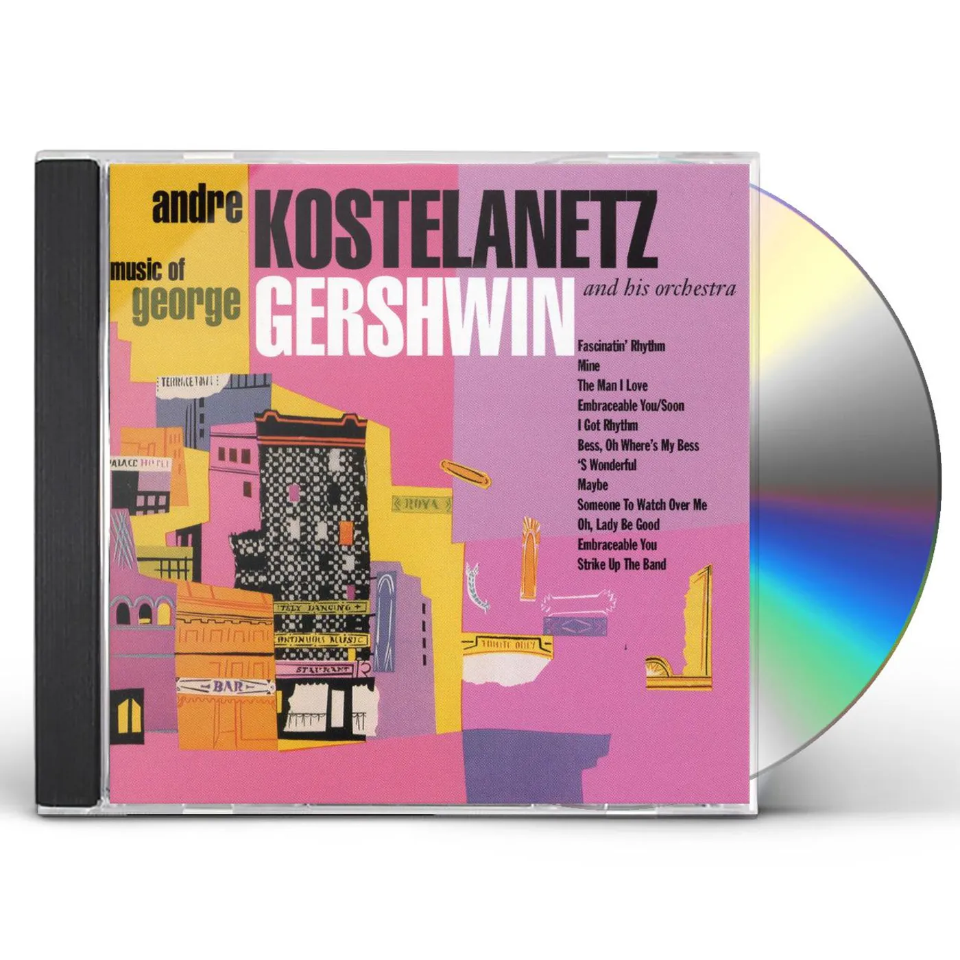 Andre Kostelanetz MUSIC OF GEORGE GERSHWIN CD