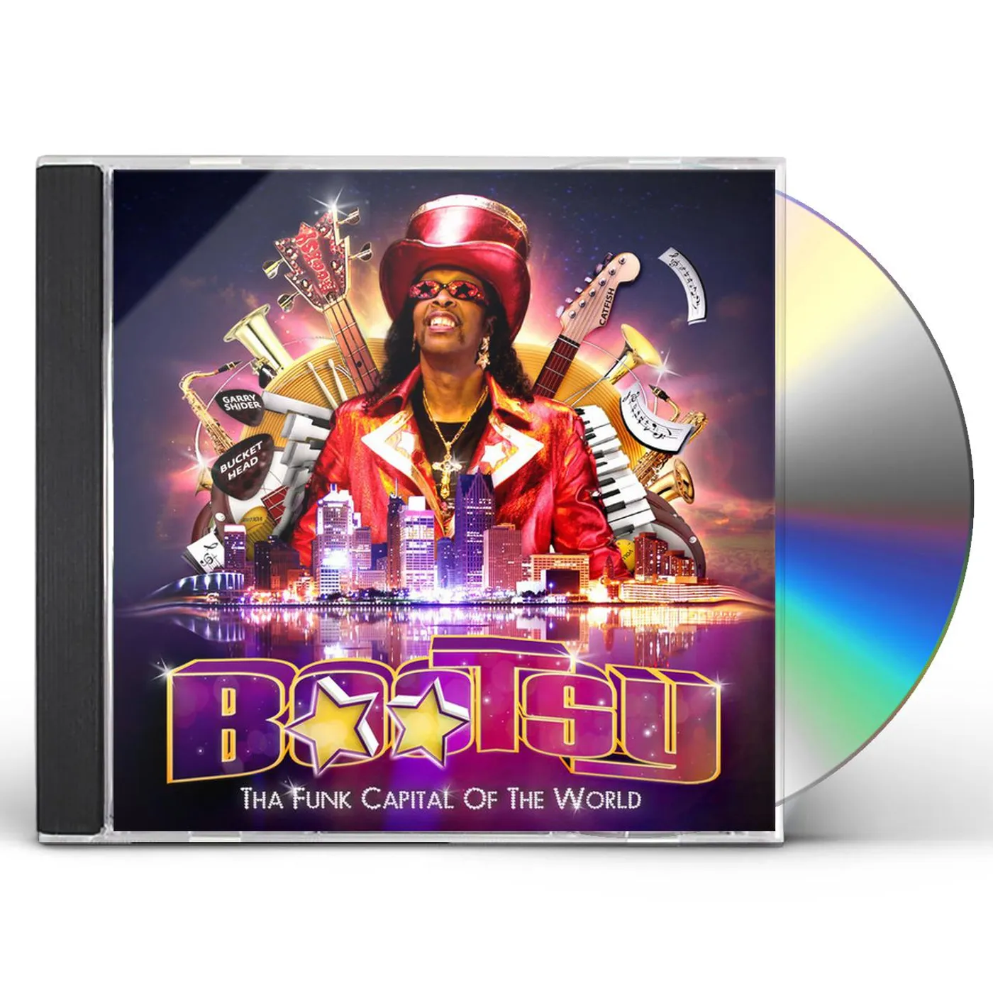 Bootsy Collins THA FUNK CAPITOL OF THE WORLD CD