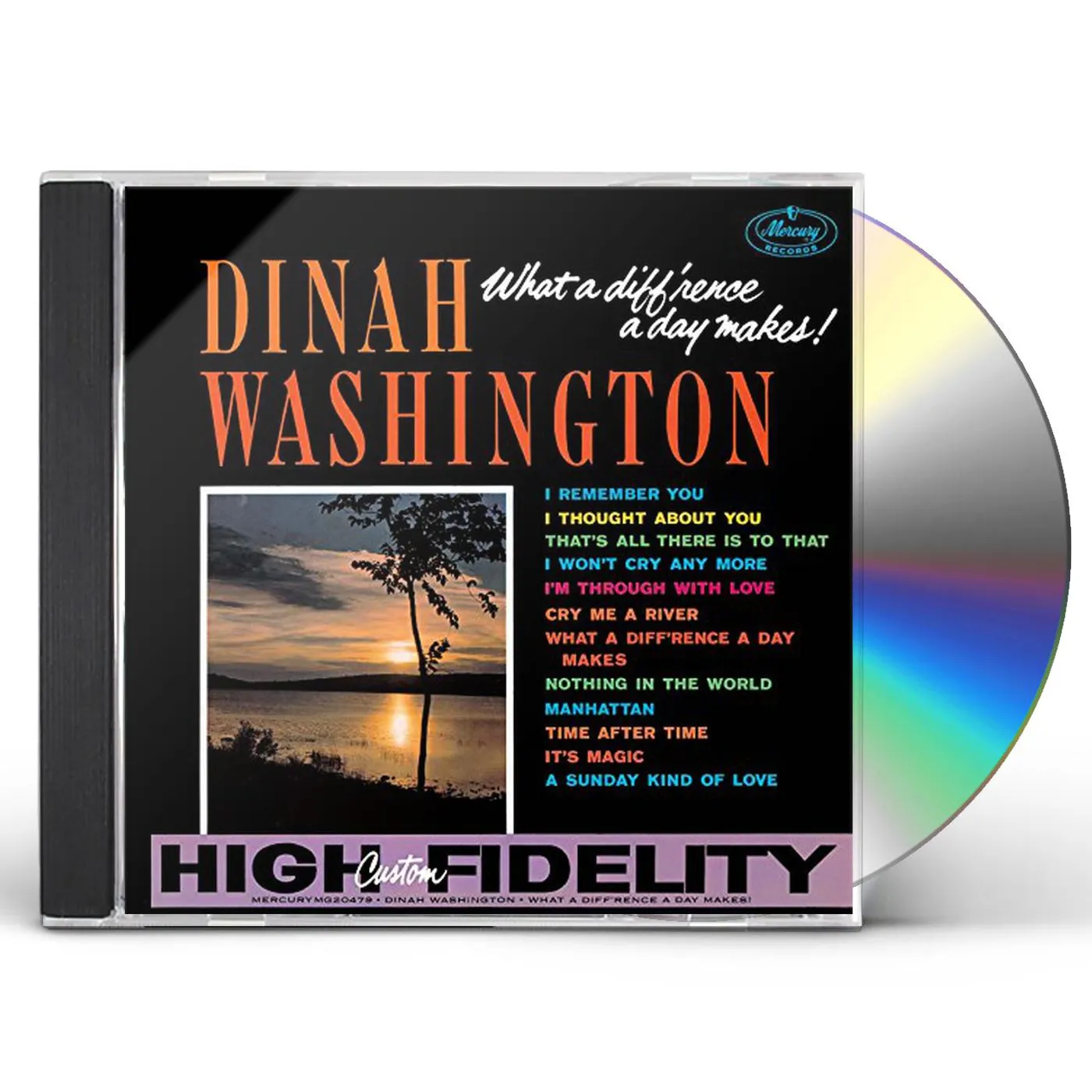 Dinah Washington WHAT A DIFF RENCE A DAY MAKES CD