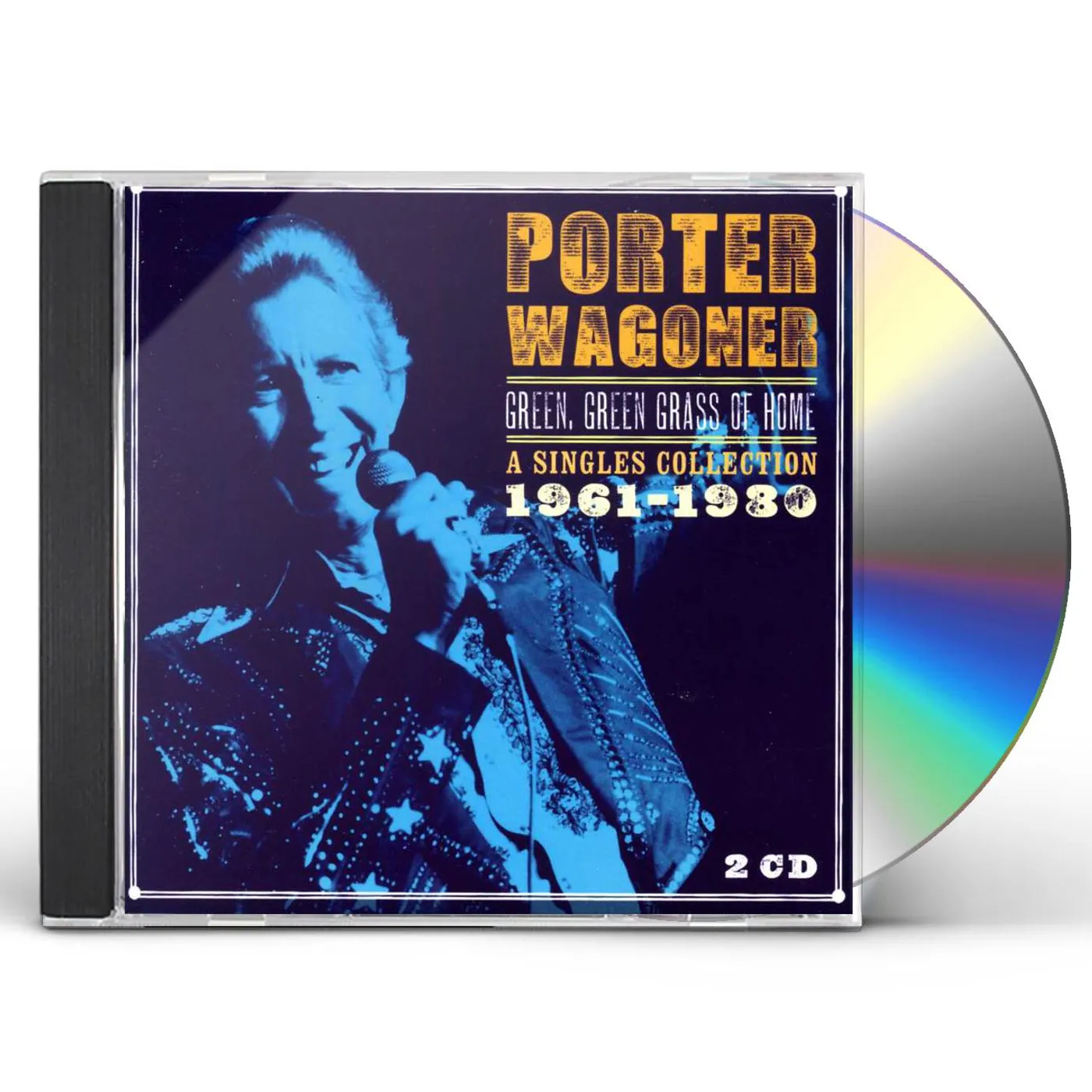 Porter Wagoner GREEN GREEN GRASS OF HOME-A SINGLES COLLECTION 196 CD