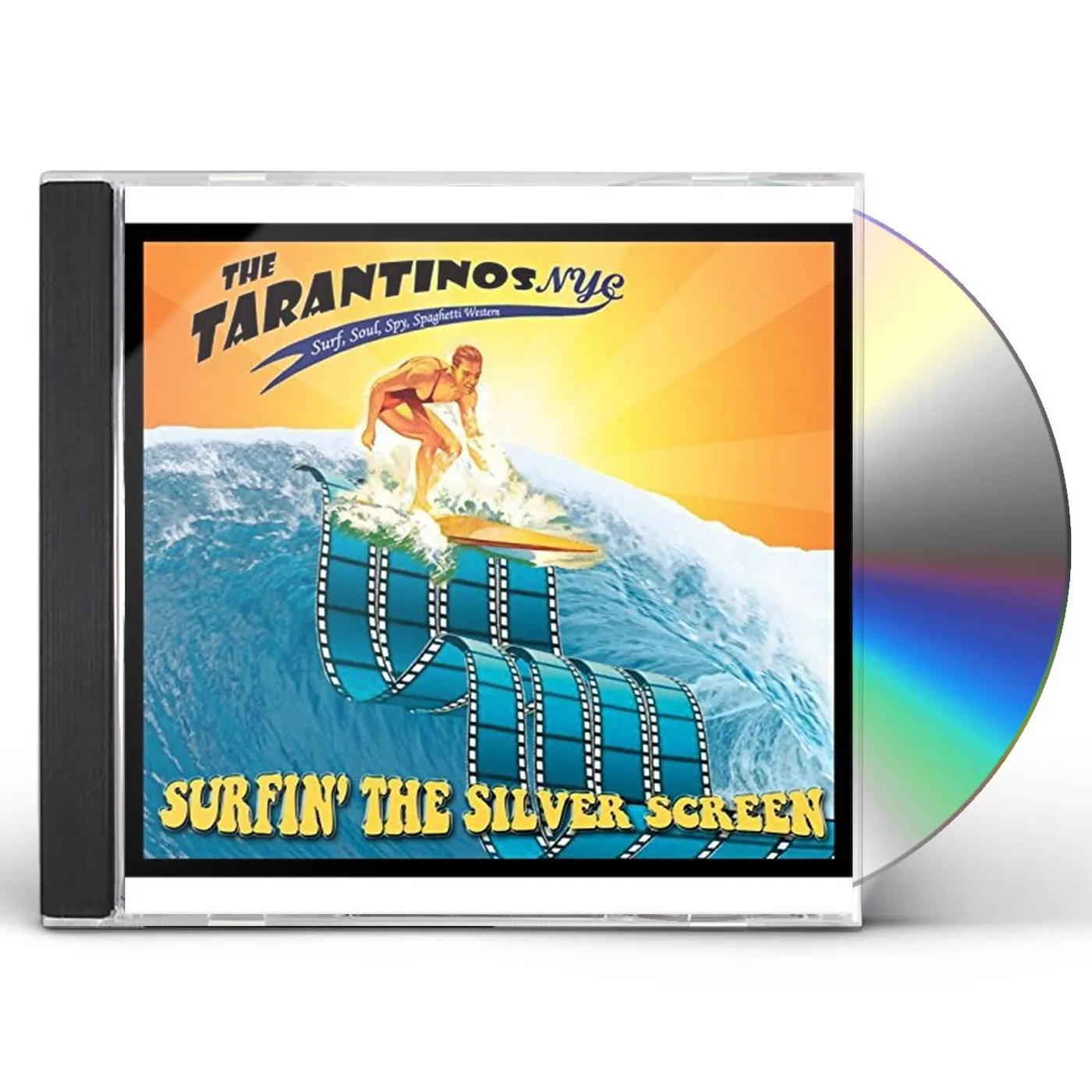 TarantinosNYC SURFIN THE SILVER SCREEN CD