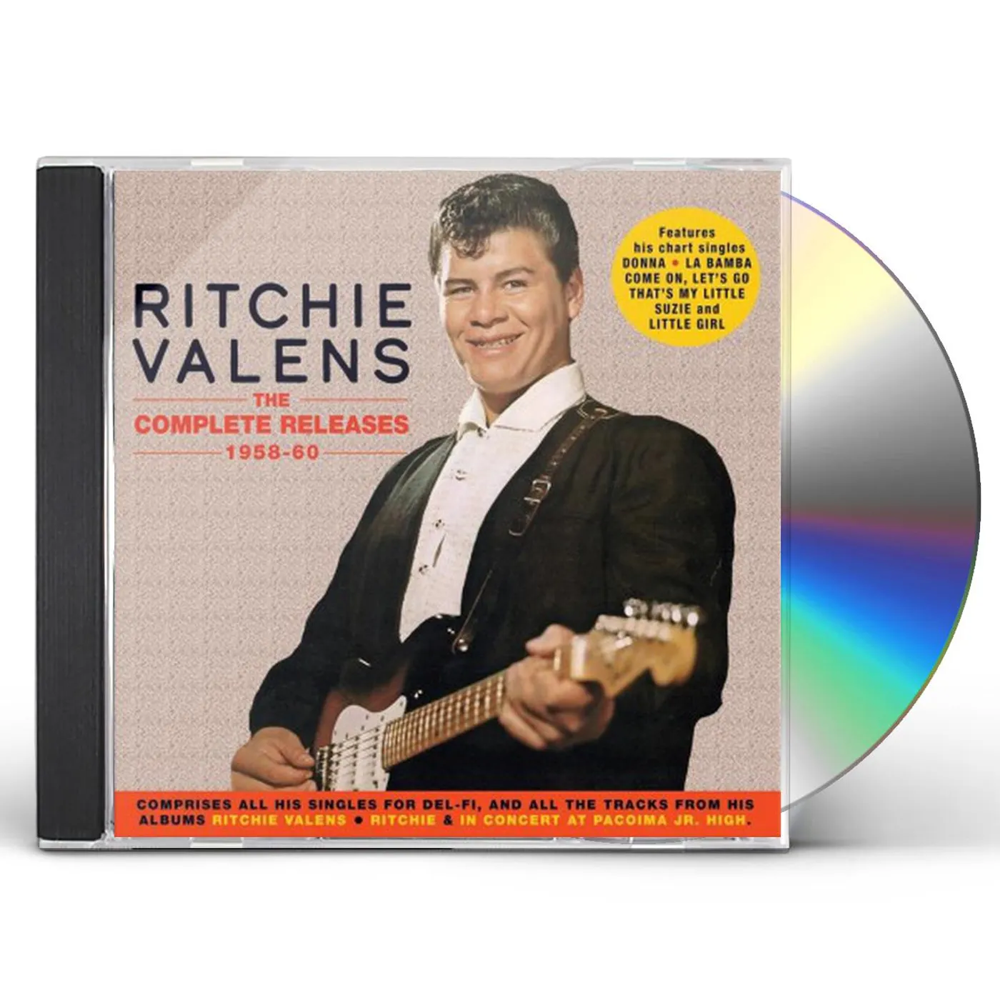 Ritchie Valens COMPLETE RELEASES 1958-60 CD