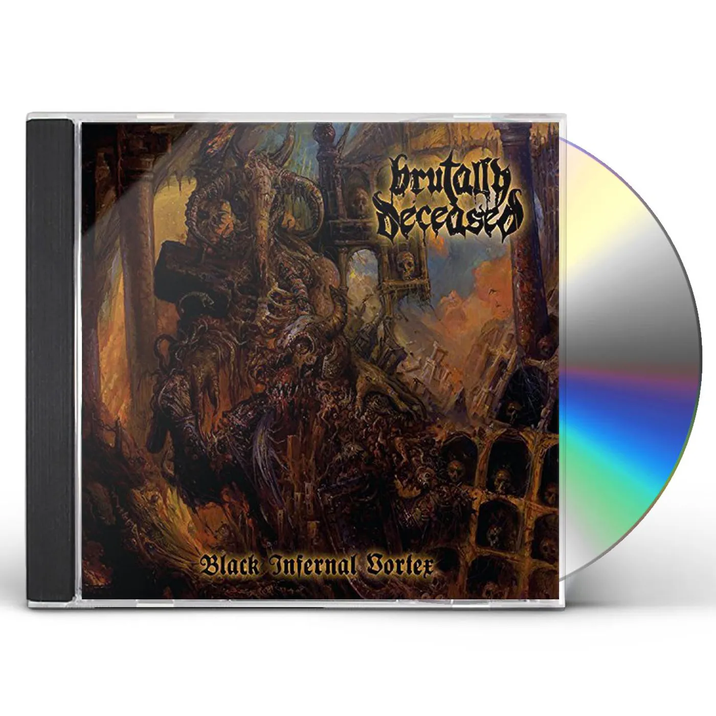 Brutally Deceased BLACK INFERNAL VORTEX CD