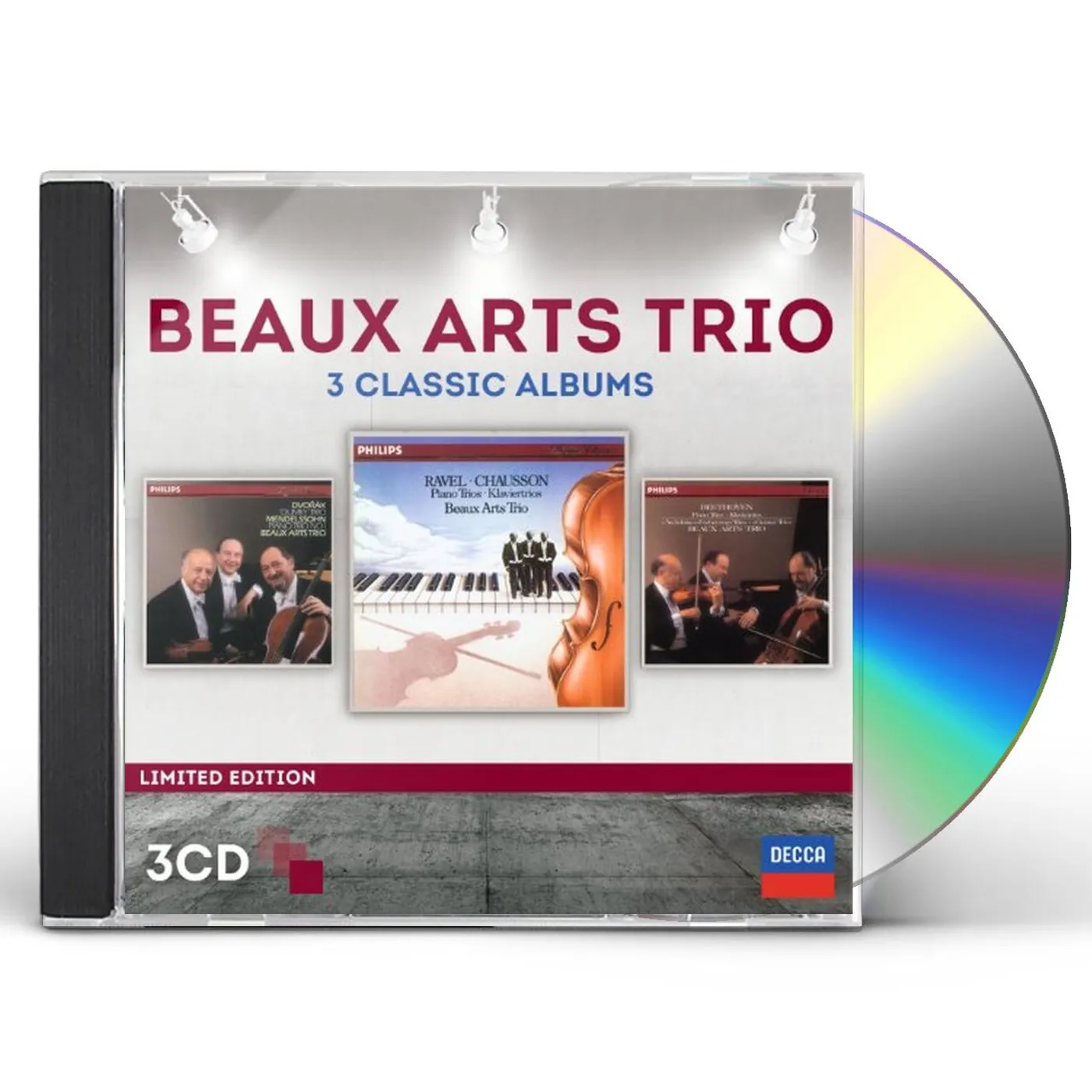 Beaux Arts Trio THREE CLASSIC ALBUMS CD