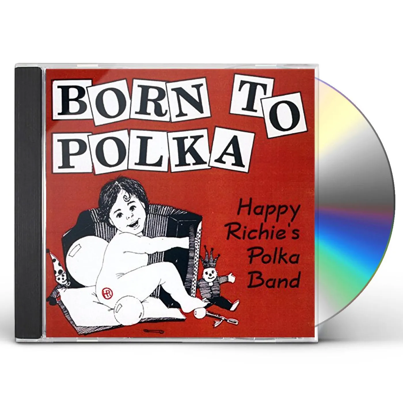 Happy Richie's Polka Band BORN TO POLKA CD