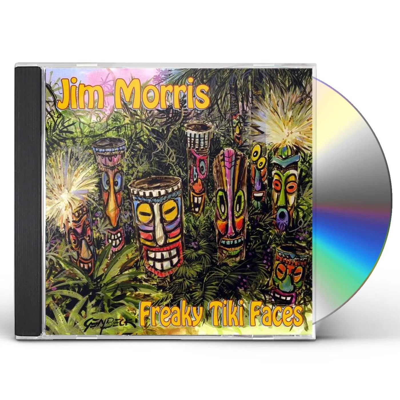 Jim Morris FREAKY TIKI FACES CD