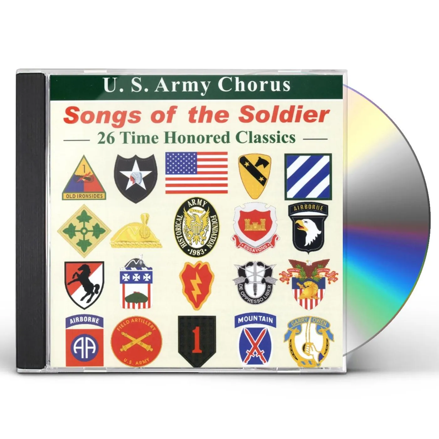 US Army Chorus SONGS OF THE SOLDIER CD