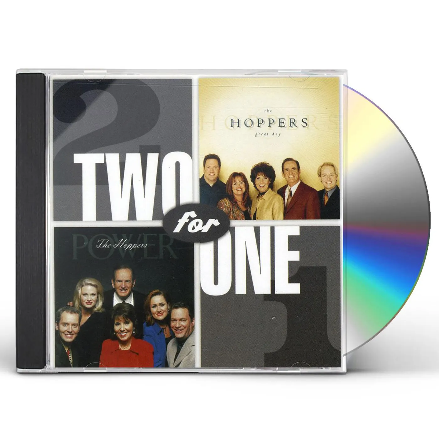 The Hoppers TWO FOR ONE: GREAT DAY / POWER CD