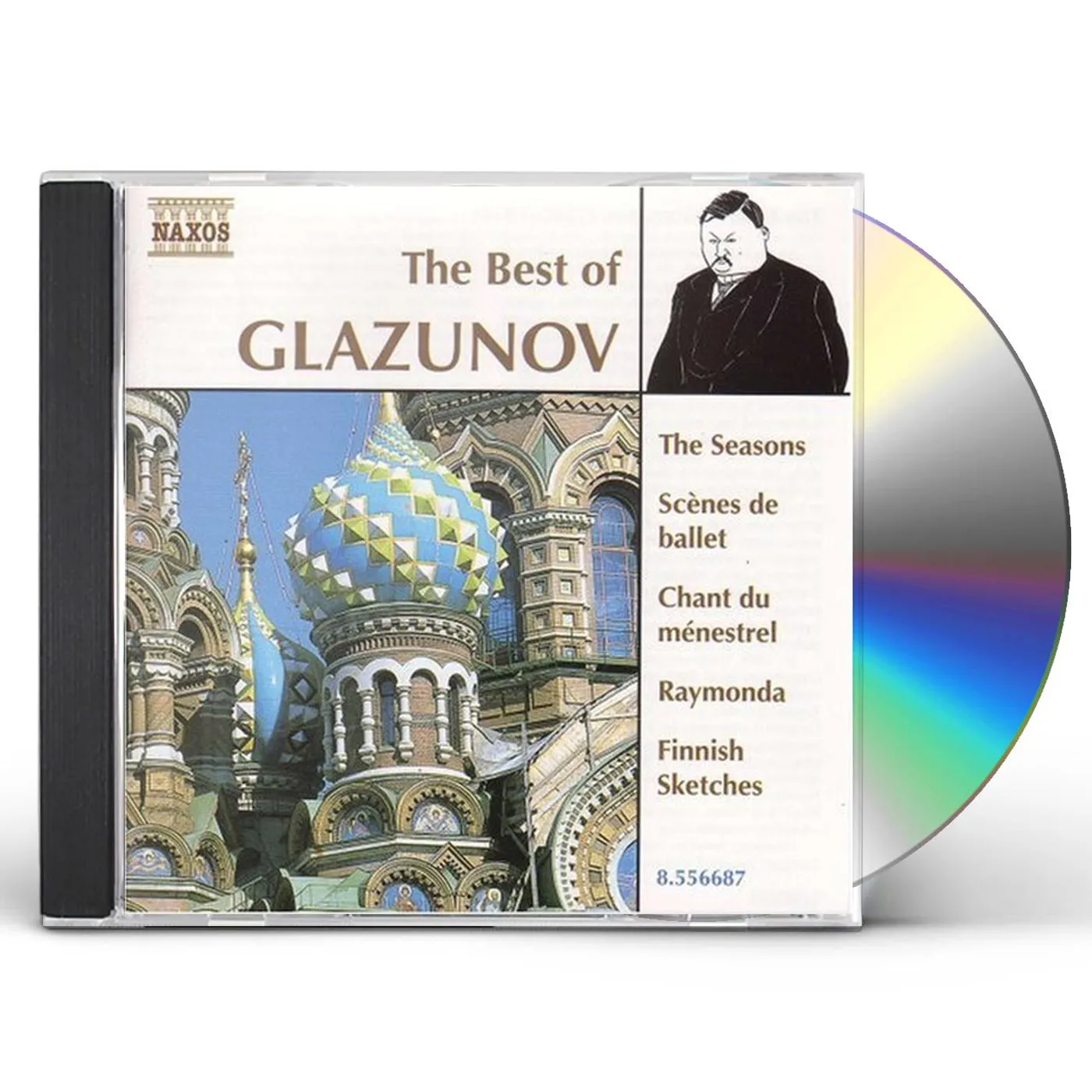 BEST OF ALEXANDER GLAZUNOV CD