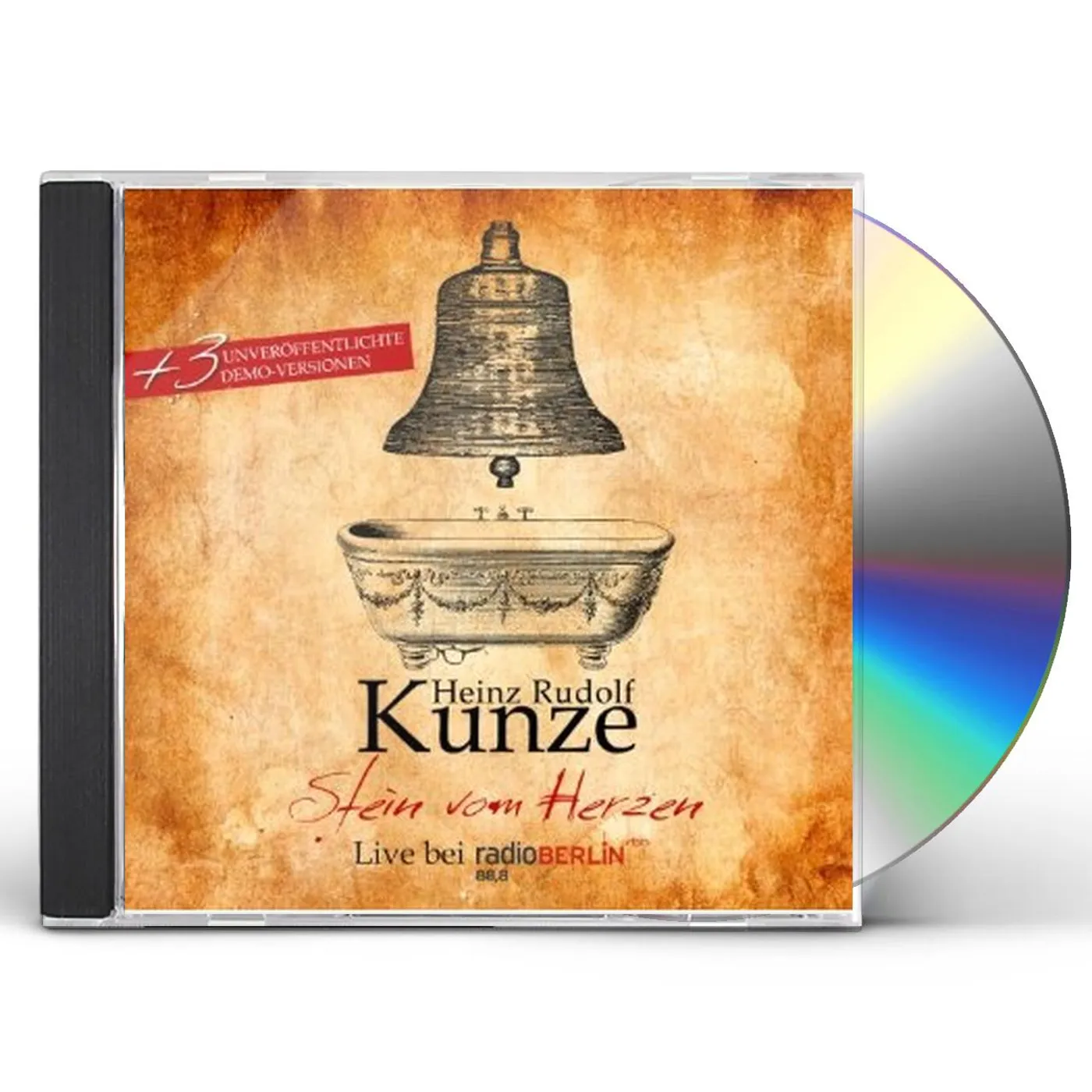 Heinz Rudolf Kunze STEIN VOM HERZEN: LIVE CD