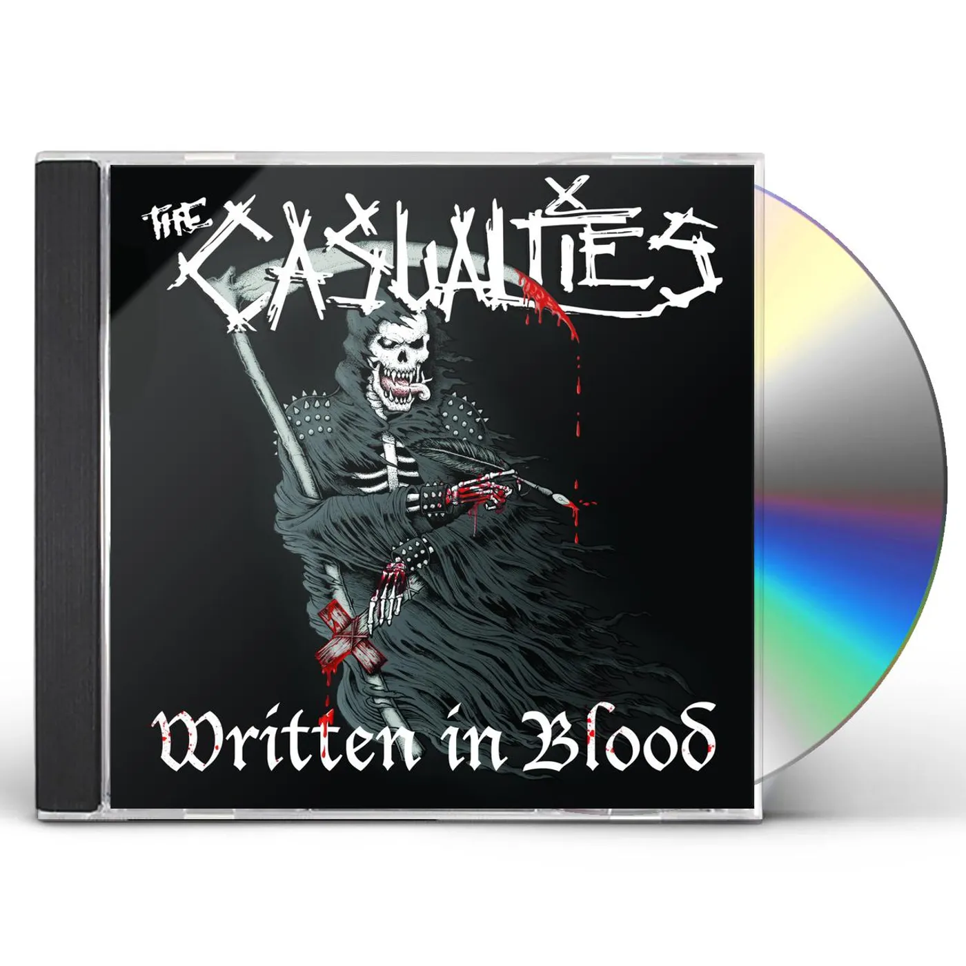 The Casualties WRITTEN IN BLOOD CD