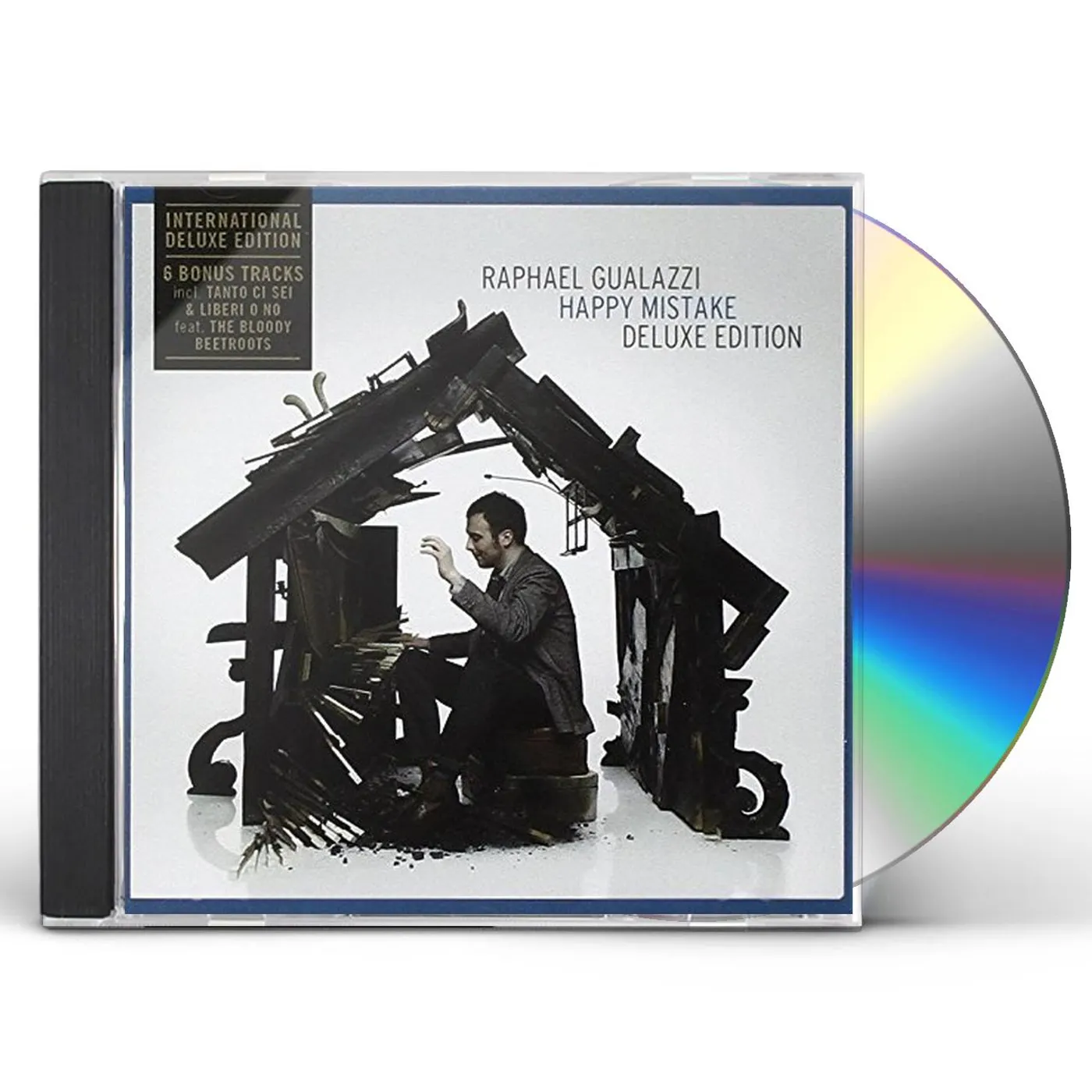 Raphael Gualazzi HAPPY MISTAKE: DELUXE EDITION CD