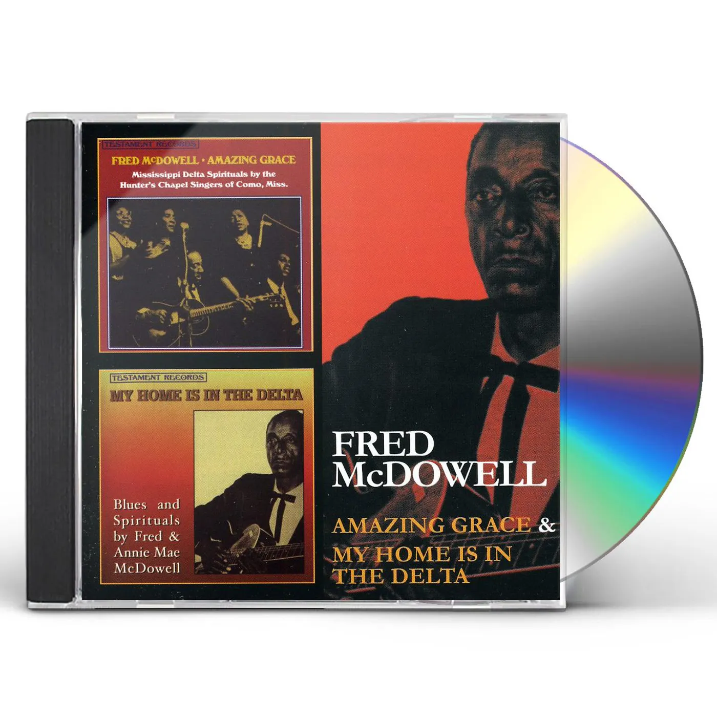 Fred Mcdowell AMAZING GRACE / MYHOME IS IN THE DELTA CD