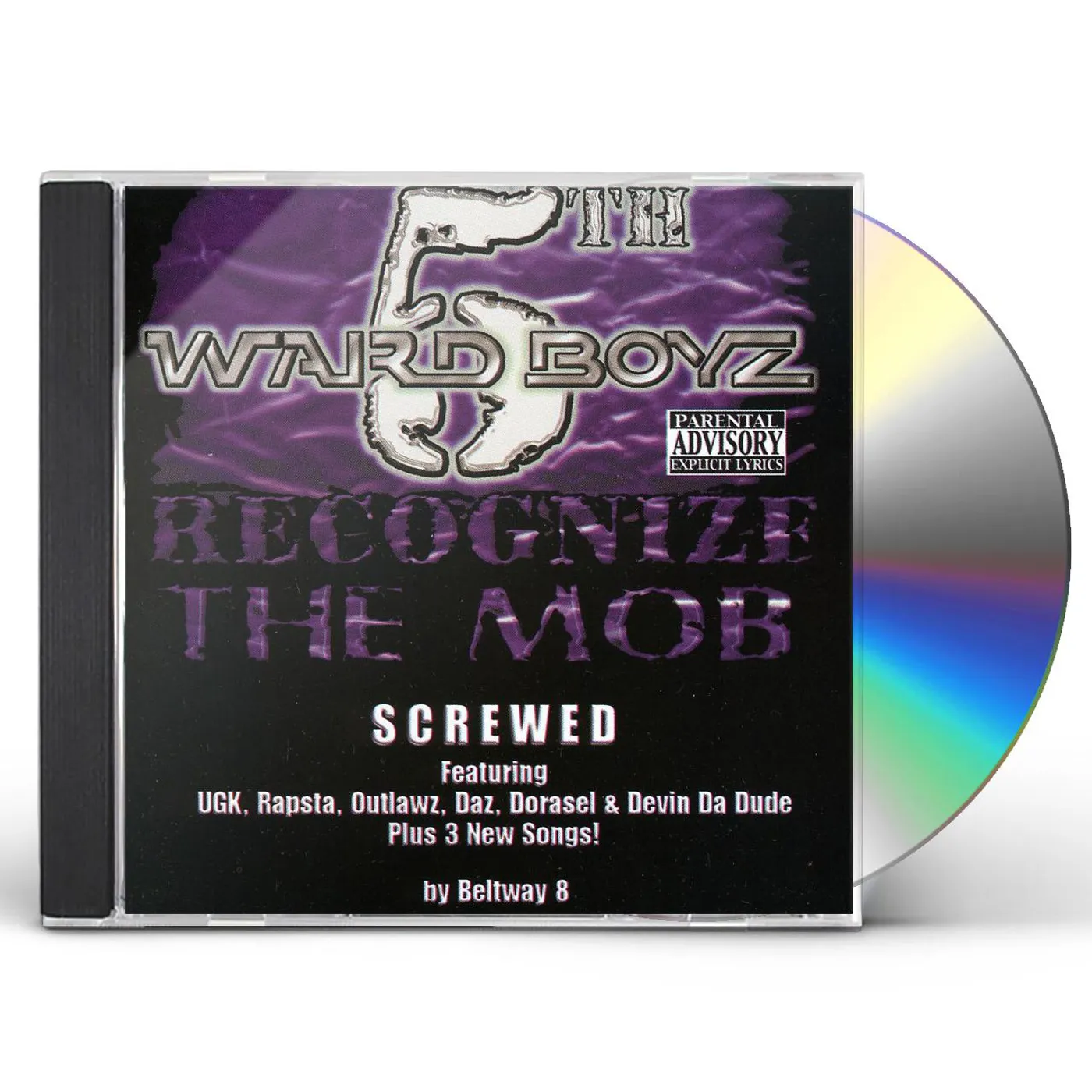 5th Ward Boyz RECOGNIZE THA MOB CD