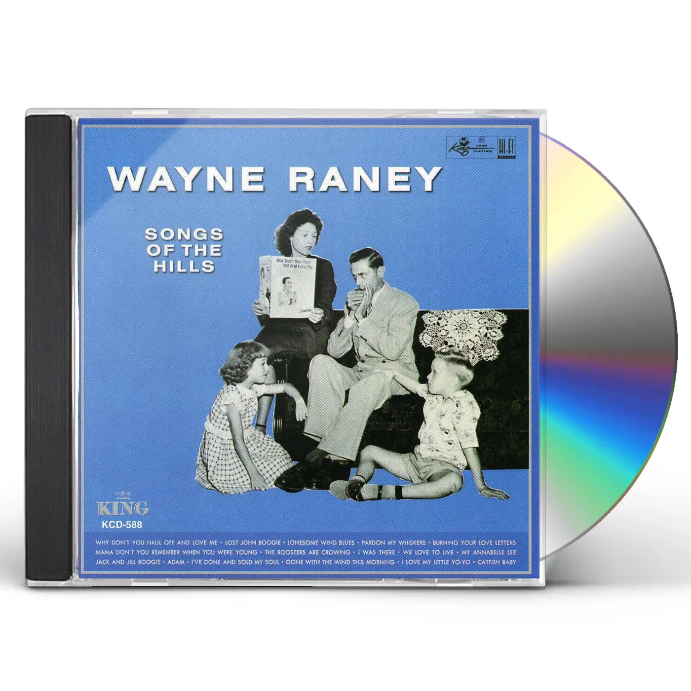 Wayne Raney SONGS OF THE HILLS CD