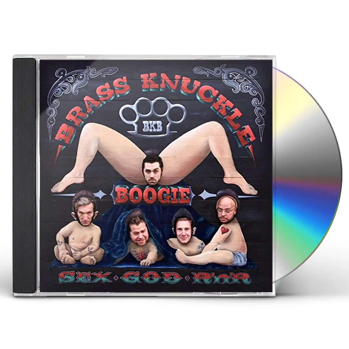 Brass Knuckle Boogie SEX GOD ROCK 'N' ROLL CD