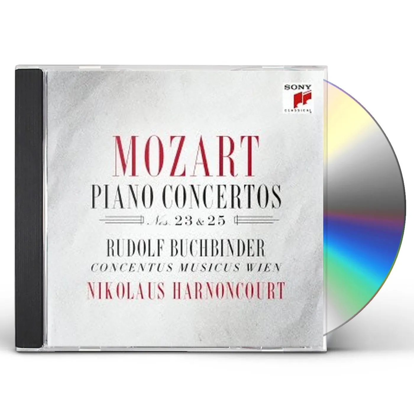 Rudolf Buchbinder MOZART: PIANO CONCERTOS NO. 23 & NO. 25 CD