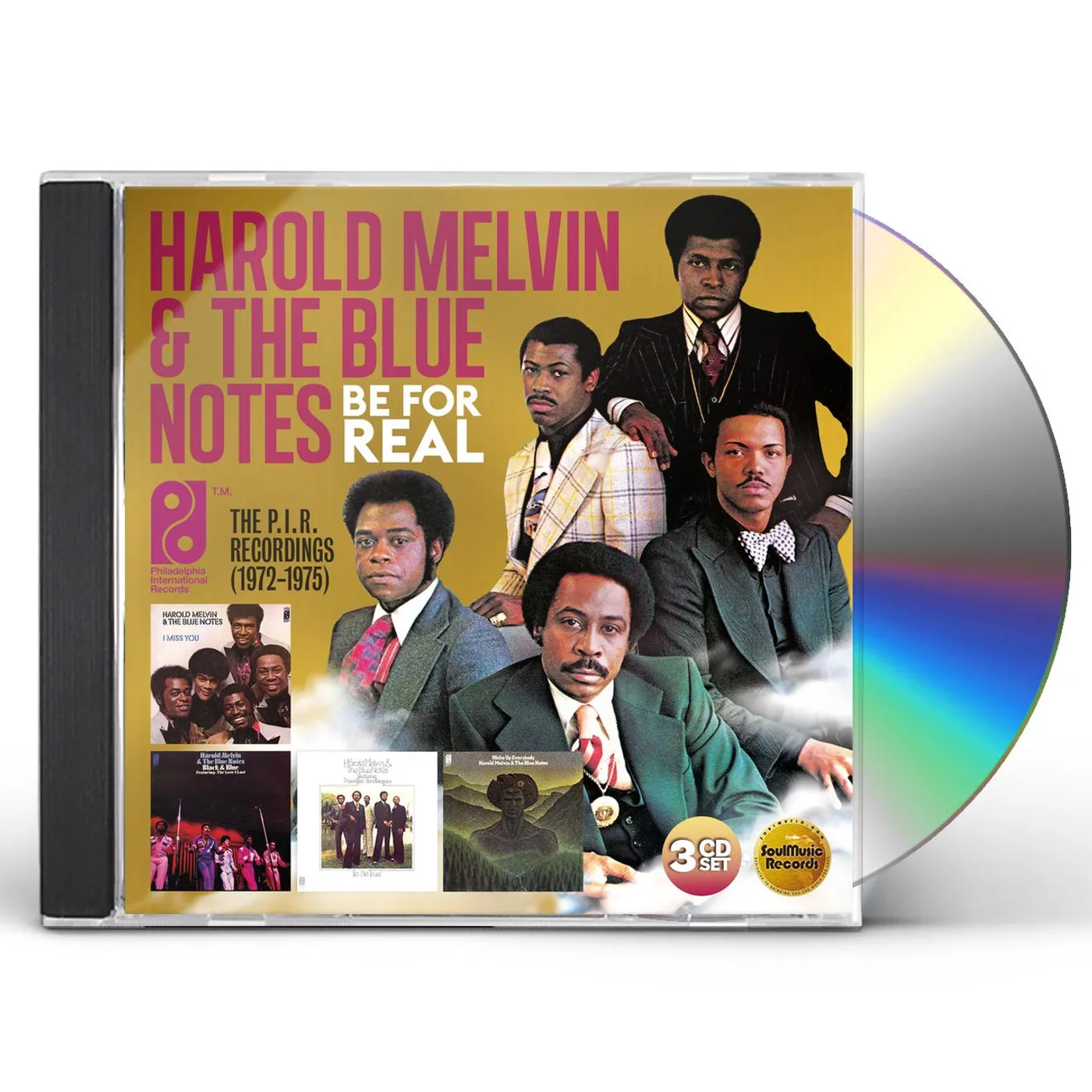 Harold Melvin & The Blue Notes BE FOR REAL: THE P.I.R. RECORDINGS 1972-1975 CD