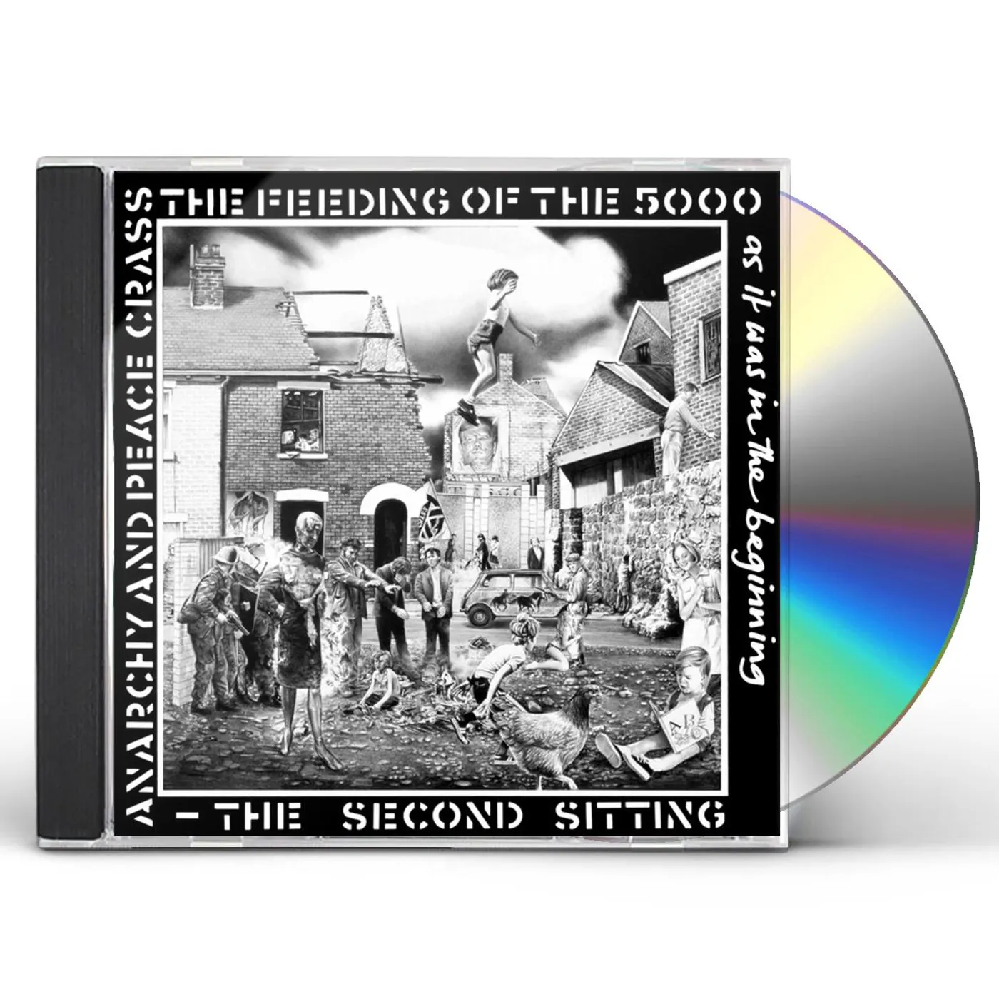 Crass FEEDING OF THE FIVE THOUSAND (THE SECOND SITTING) CD
