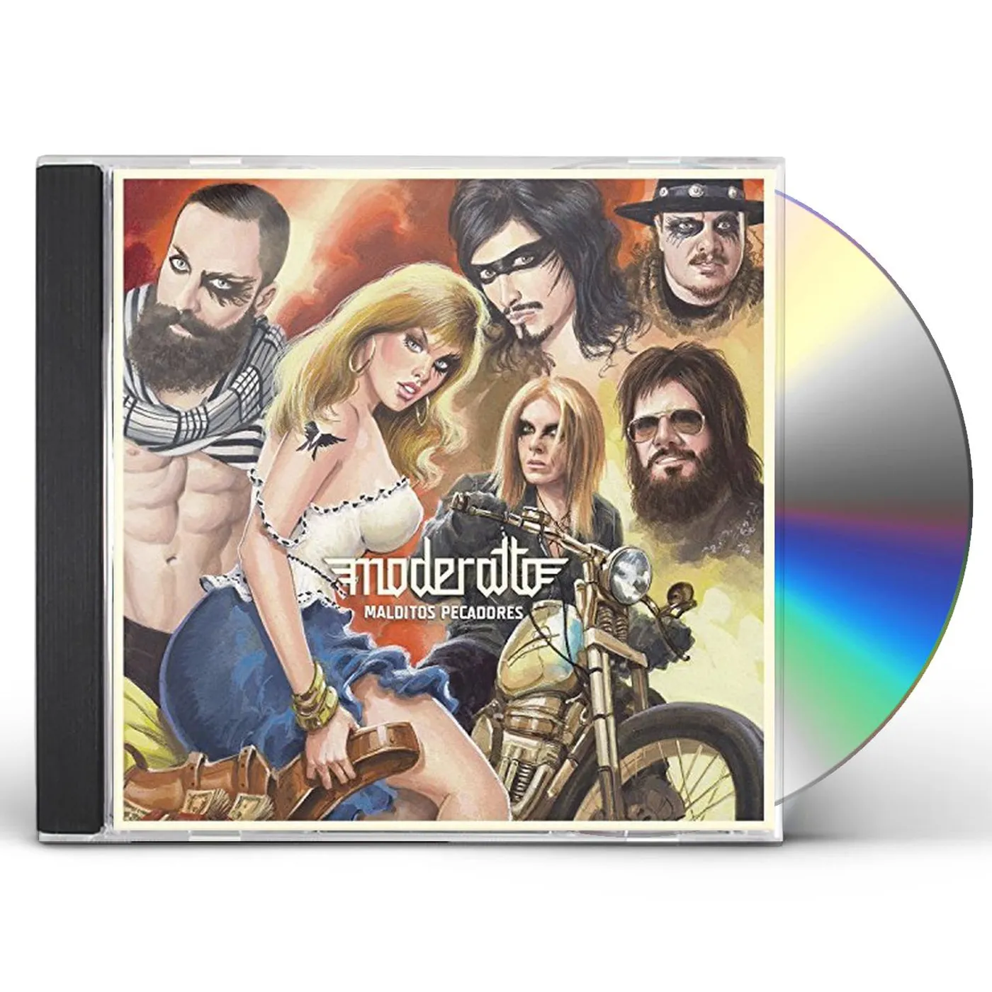 Moderatto MALDITOS PECADORES CD