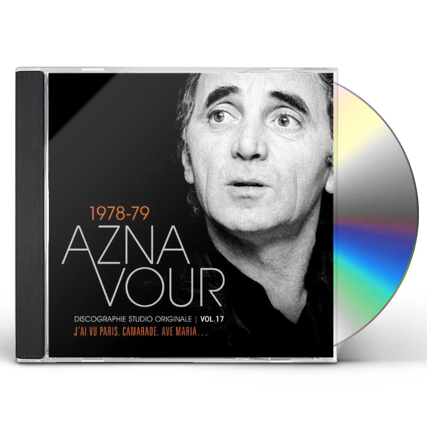 Charles Aznavour DISCOGRAPHIE STUDIO ORIGINALE VOL 17 CD