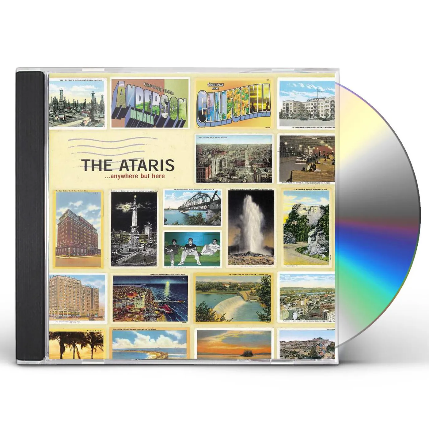 The Ataris ANYWHERE BUT HERE CD