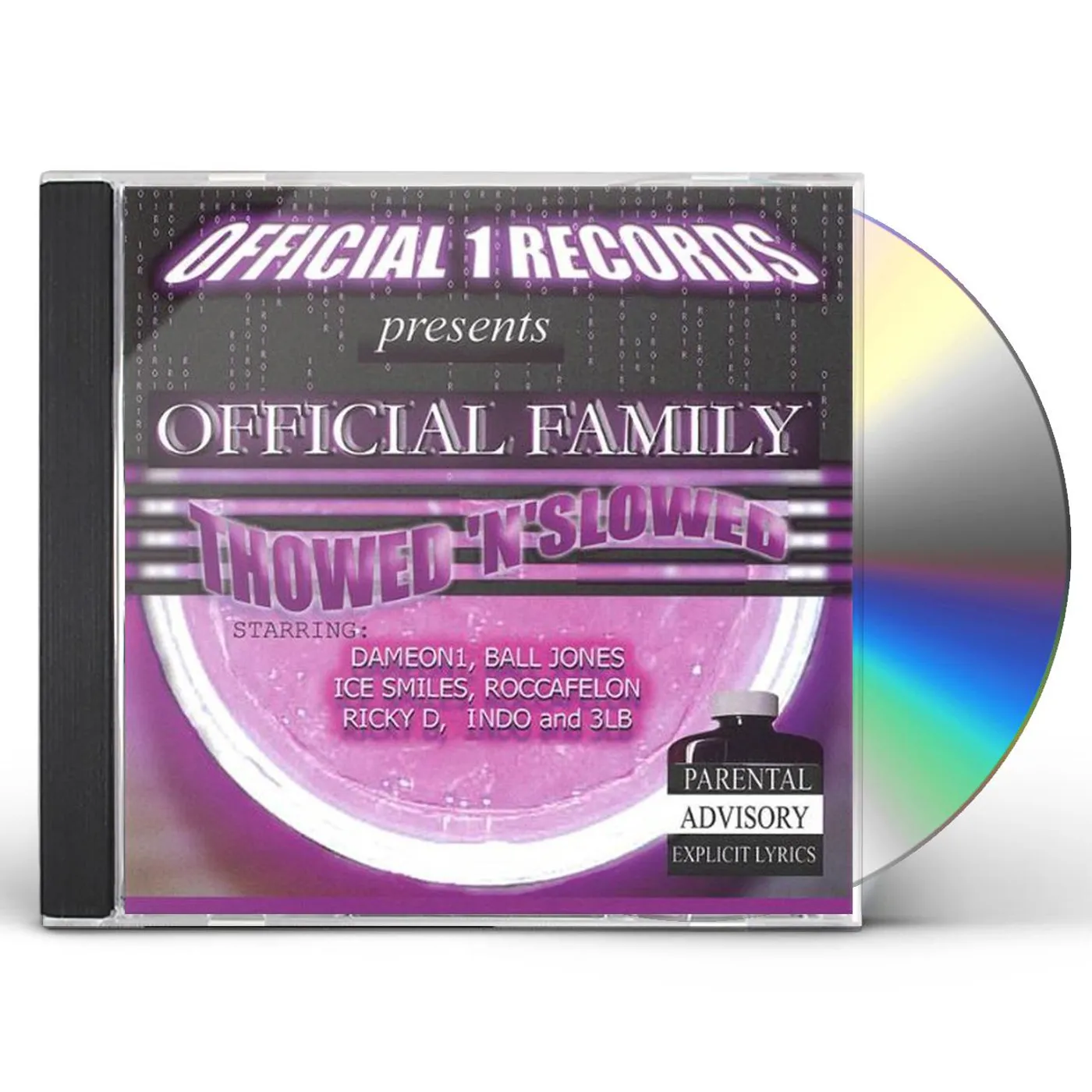 Official THOWED N SLOWED CD