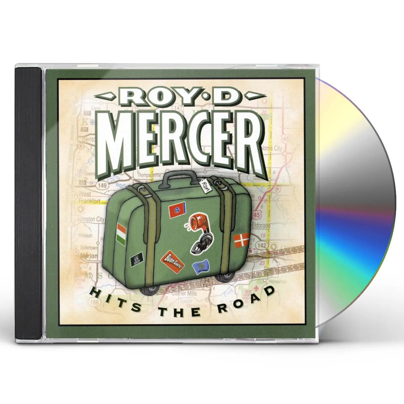 Roy D. Mercer HITS THE ROAD CD