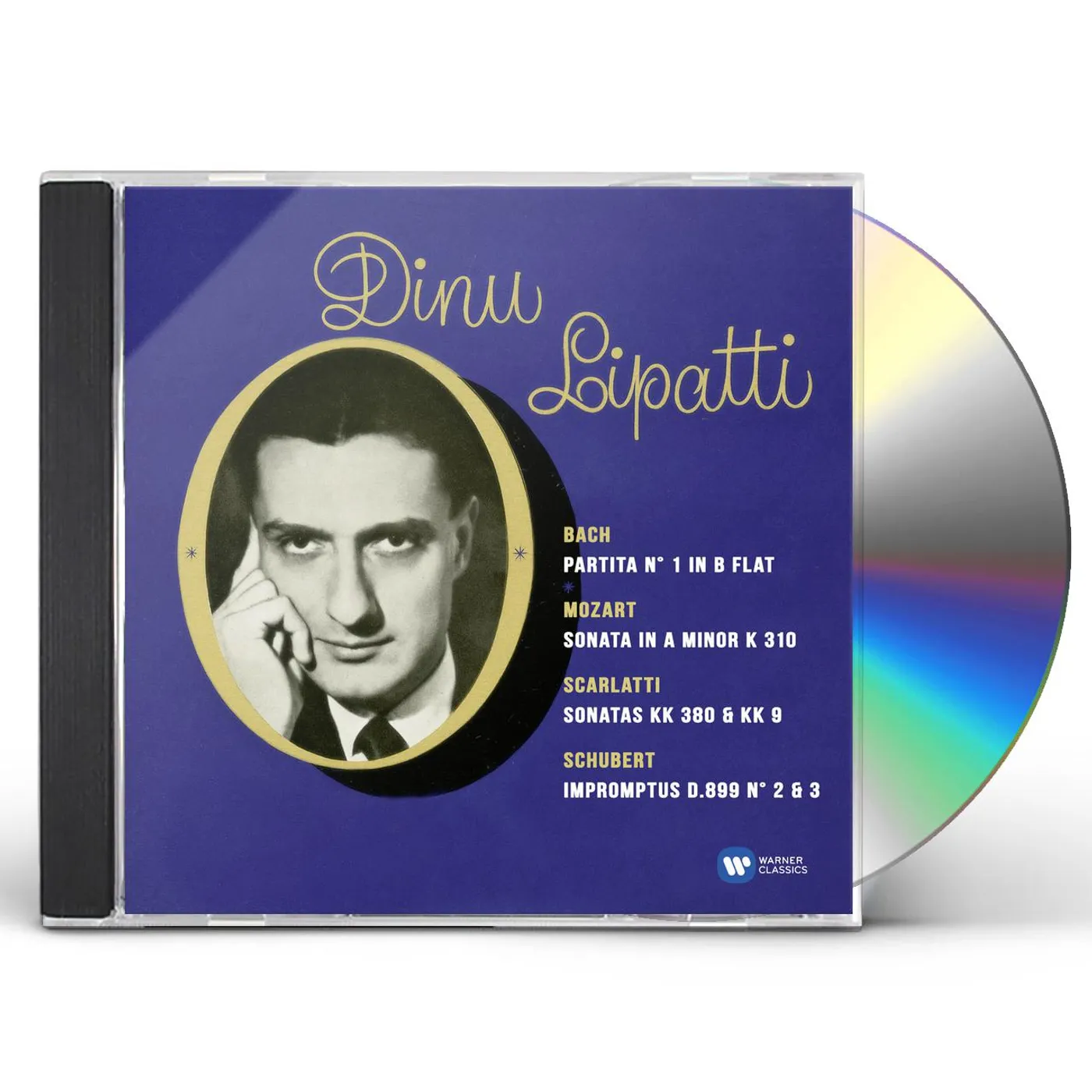 Dinu Lipatti BACH / SCARLATTI / MOZART / SCHUBERT CD