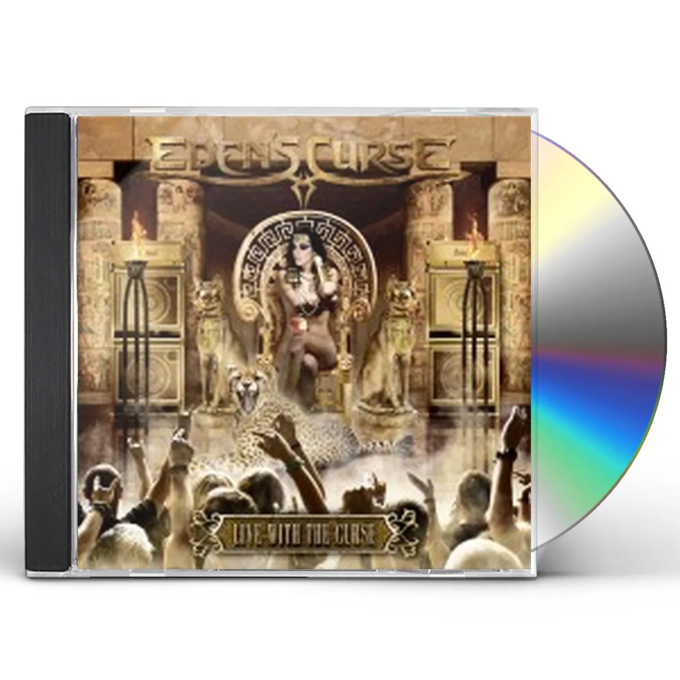 Eden's Curse LIVE WITH THE CURSE CD