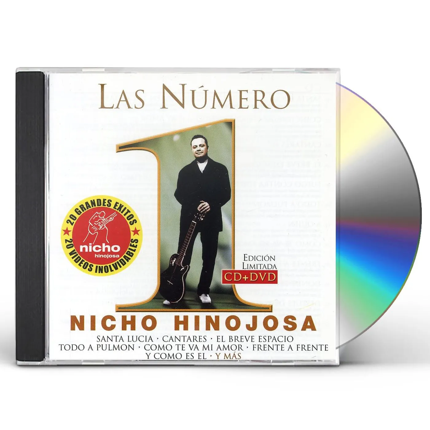 Nicho Hinojosa LAS NUMERO 1 CD