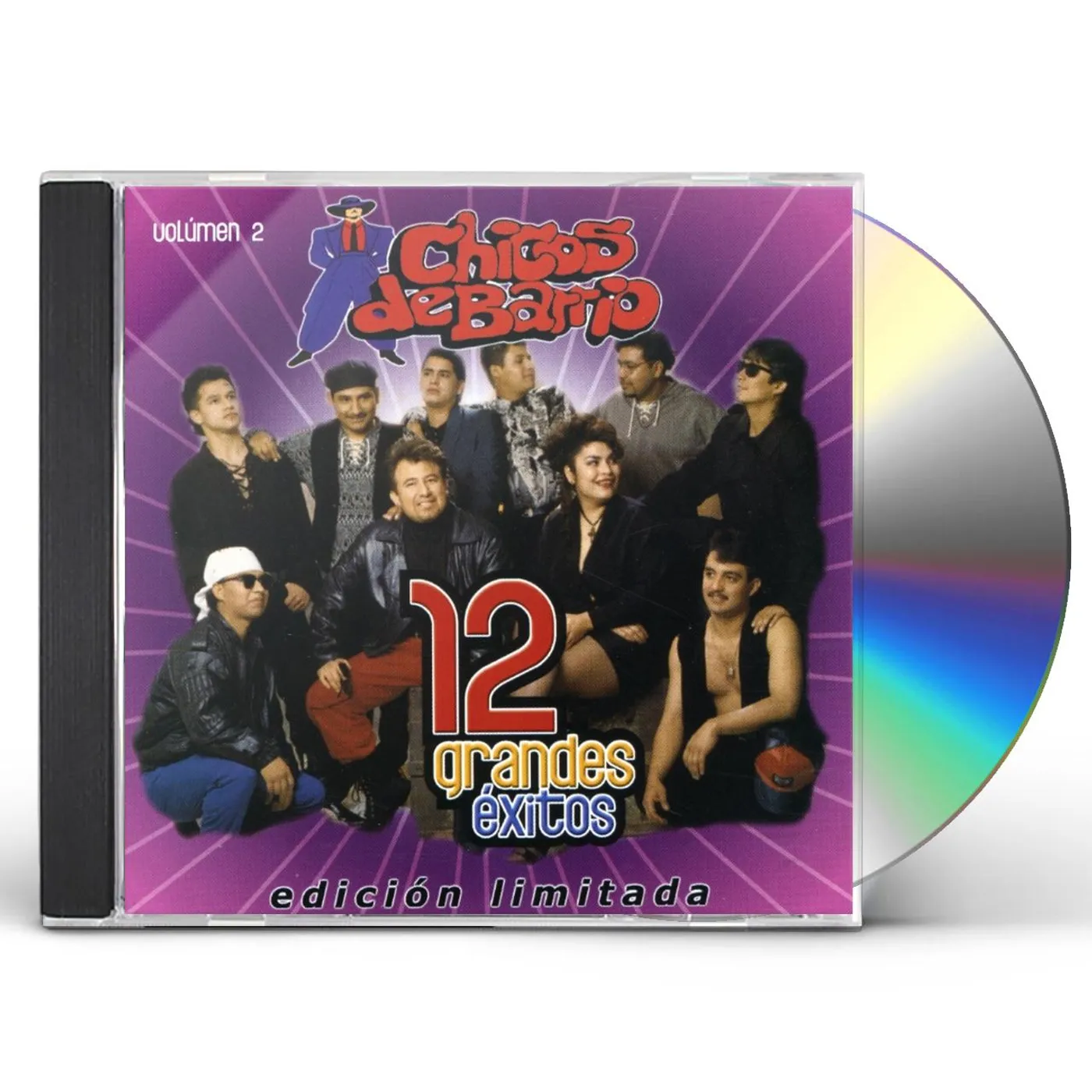 Chicos de Barrio 12 GRANDES EXITOS 2 CD