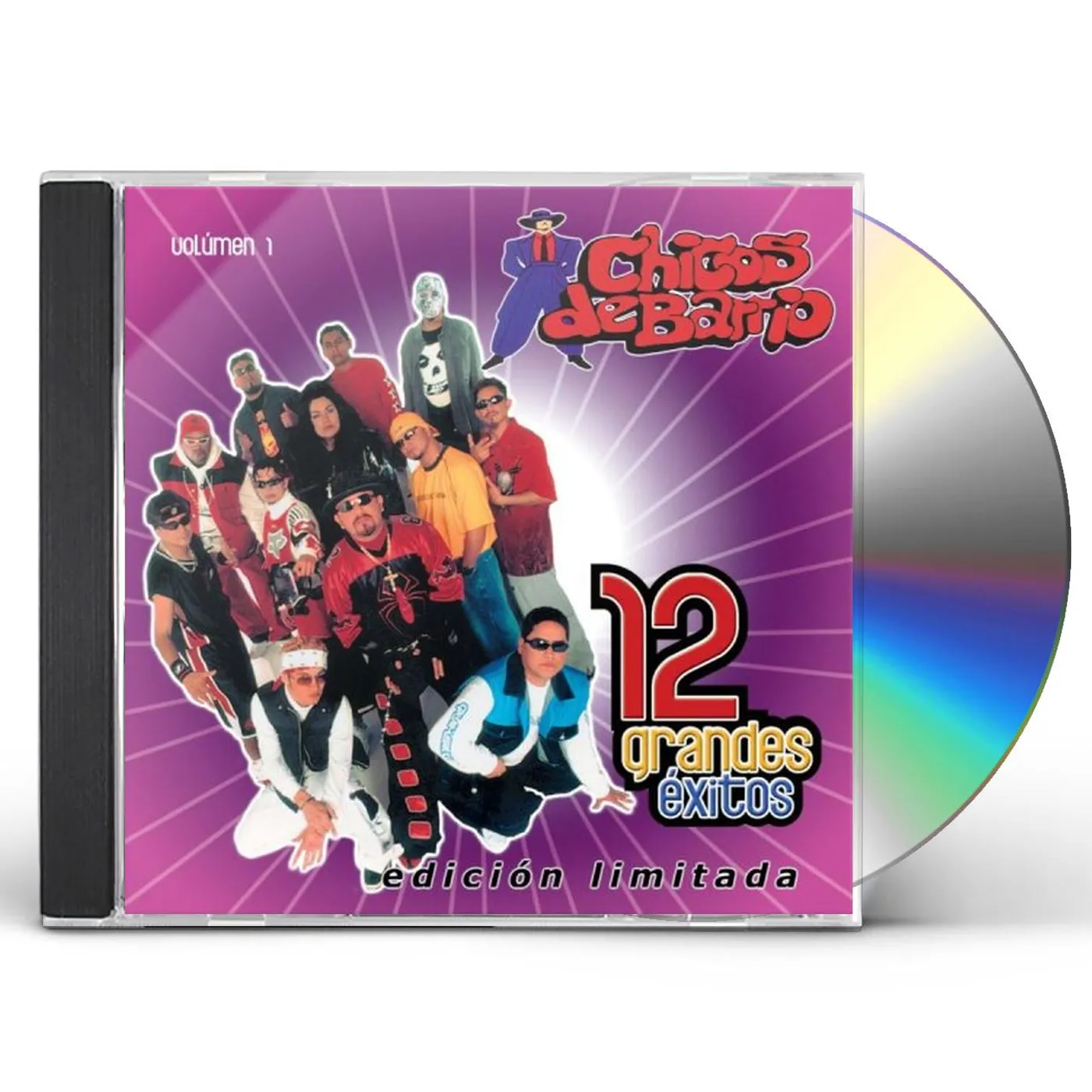 Chicos de Barrio 12 GRANDES EXITOS 1 CD