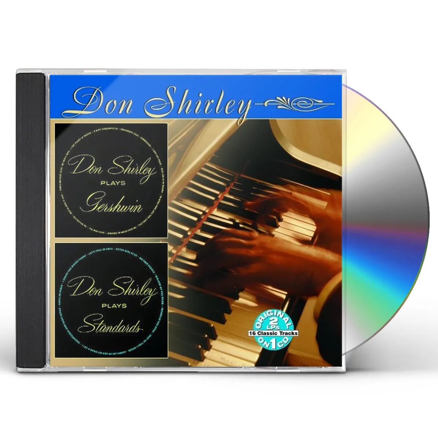 Don Shirley PLAYS GERSHWIN / PLAYS STANDARDS CD