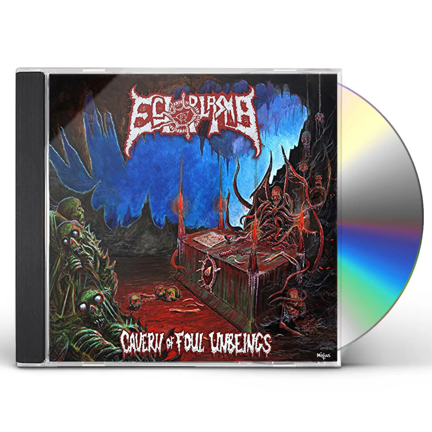 Ectoplasma CAVERN OF FOUL UNBEINGS CD