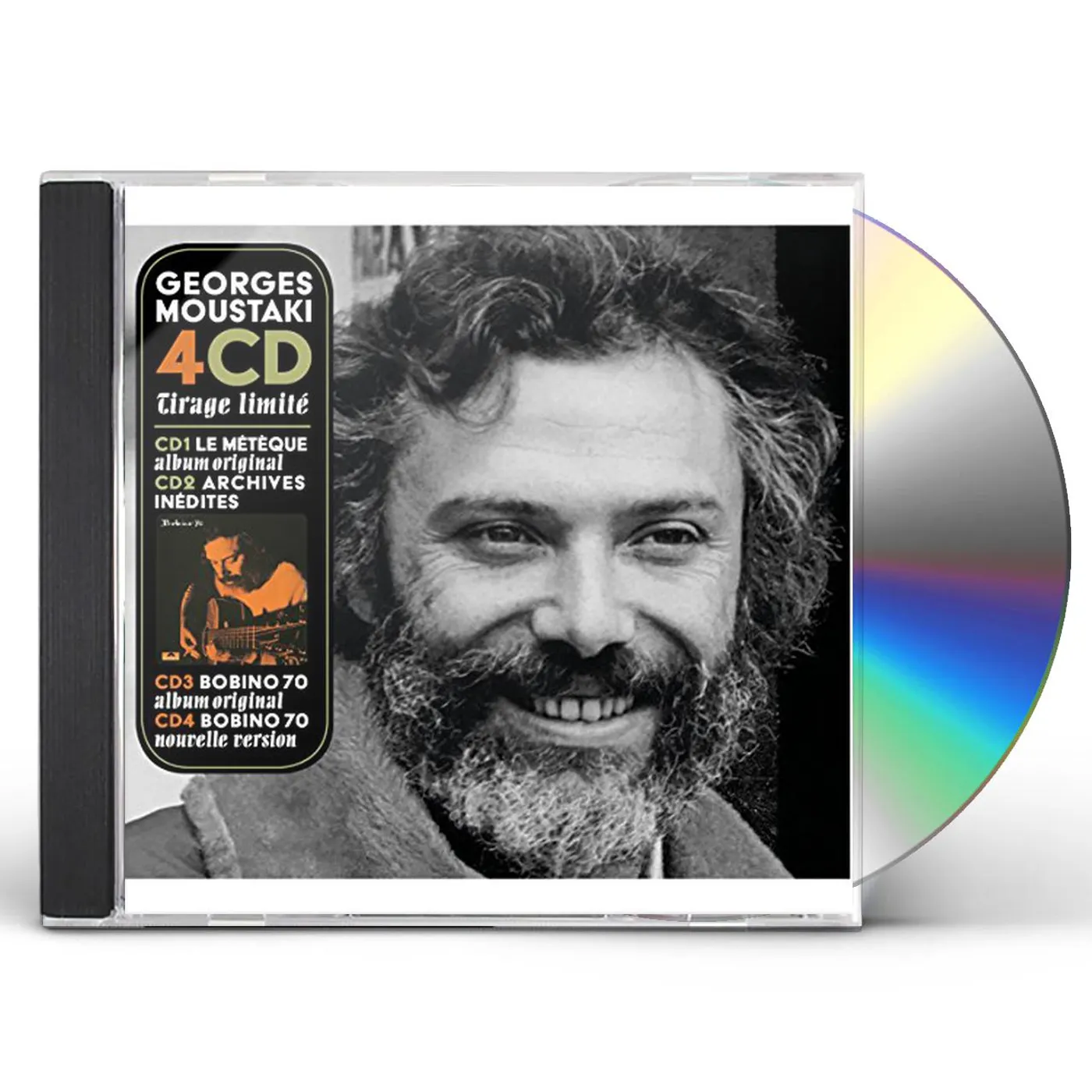 Georges Moustaki COFFRET LE METEQUE / BOBINO 70 CD