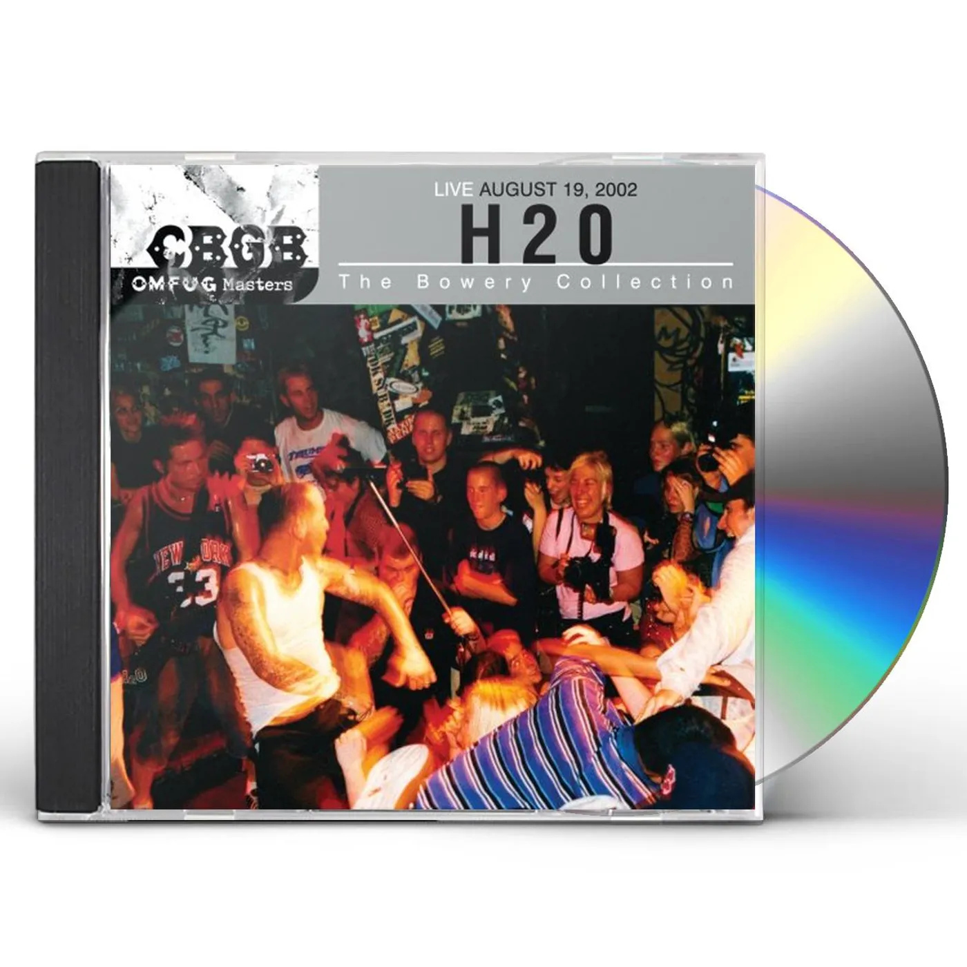 H2O CBGB OMFUG MASTERS: LIVE 8-19-02 BOWERY COLLECTION CD