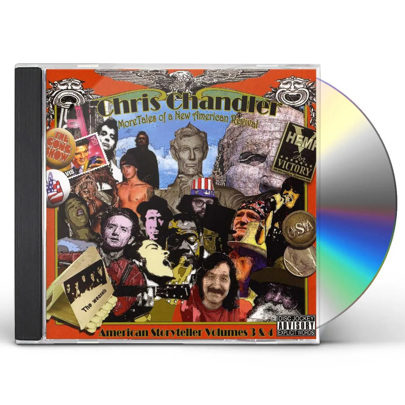 Chris Chandler AMERICAN STORYTELLER 3 & 4 CD