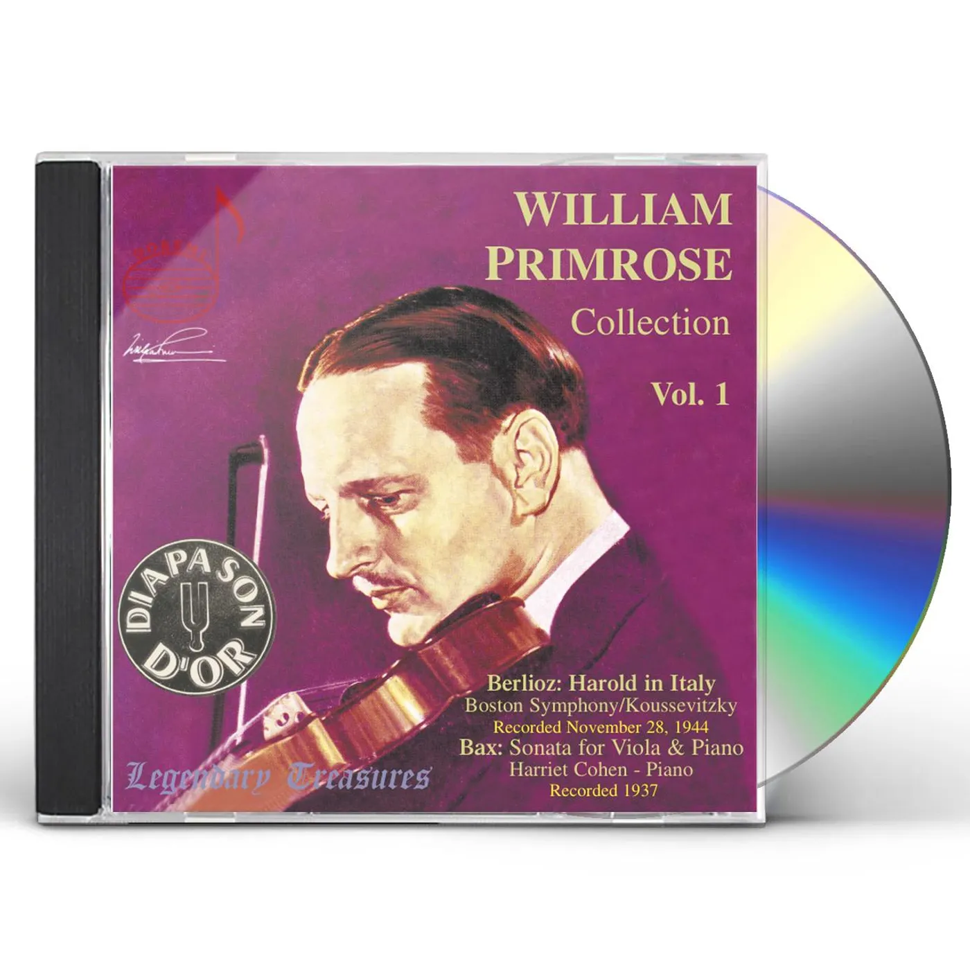 William Primrose COLLECTION 1 CD
